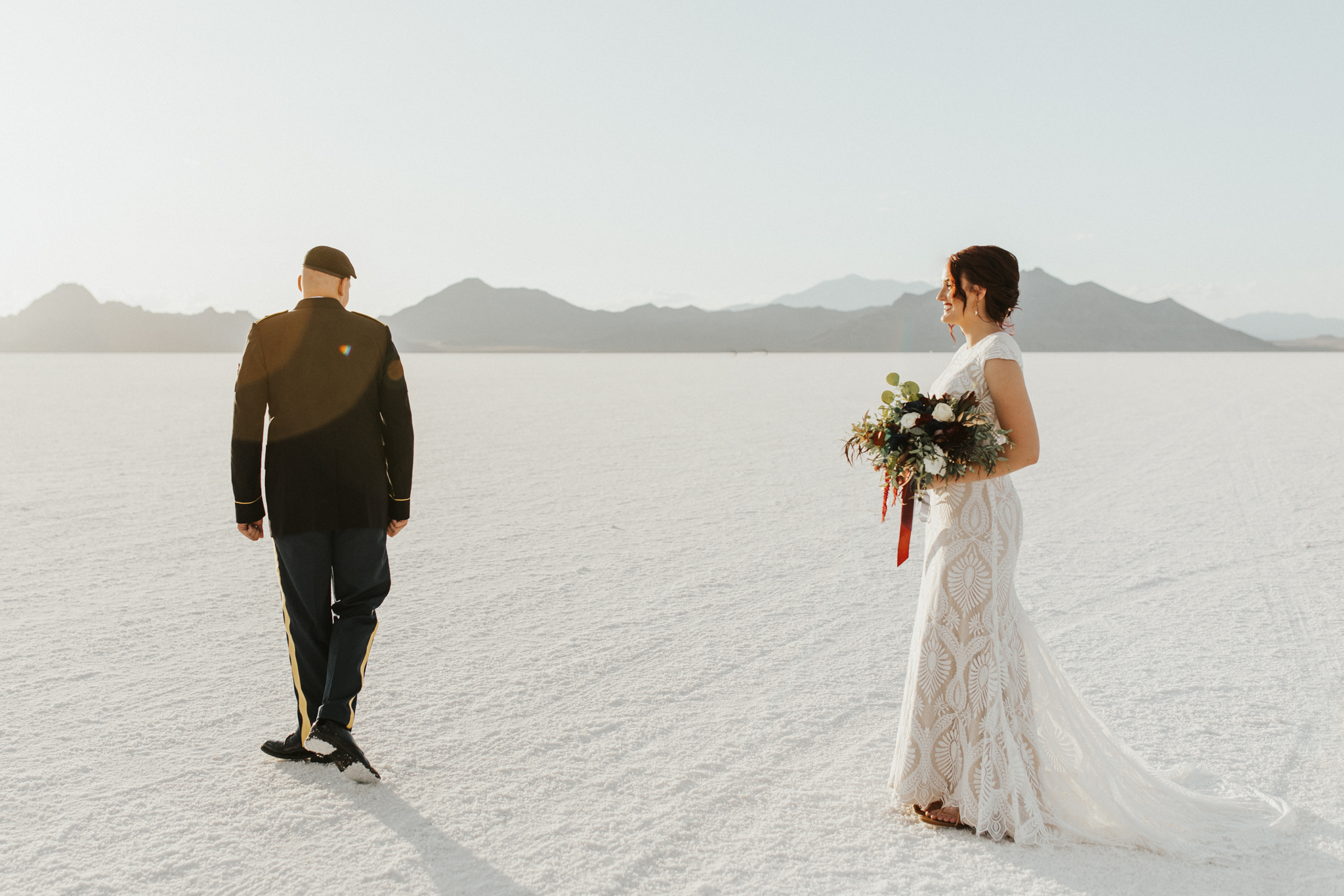 Utah Bonneville Salt Flats Wedding