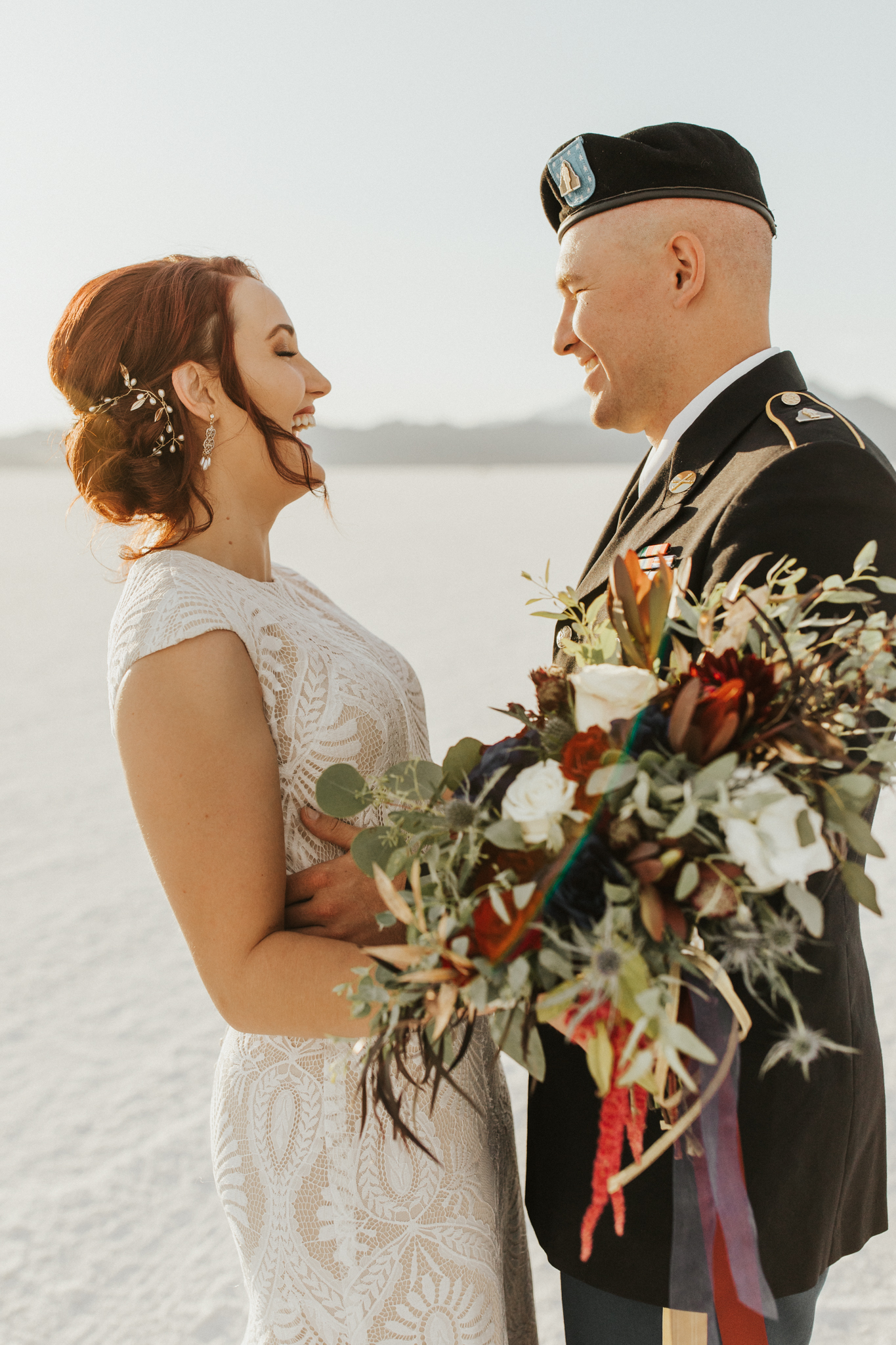 Utah Bonneville Salt Flats Wedding