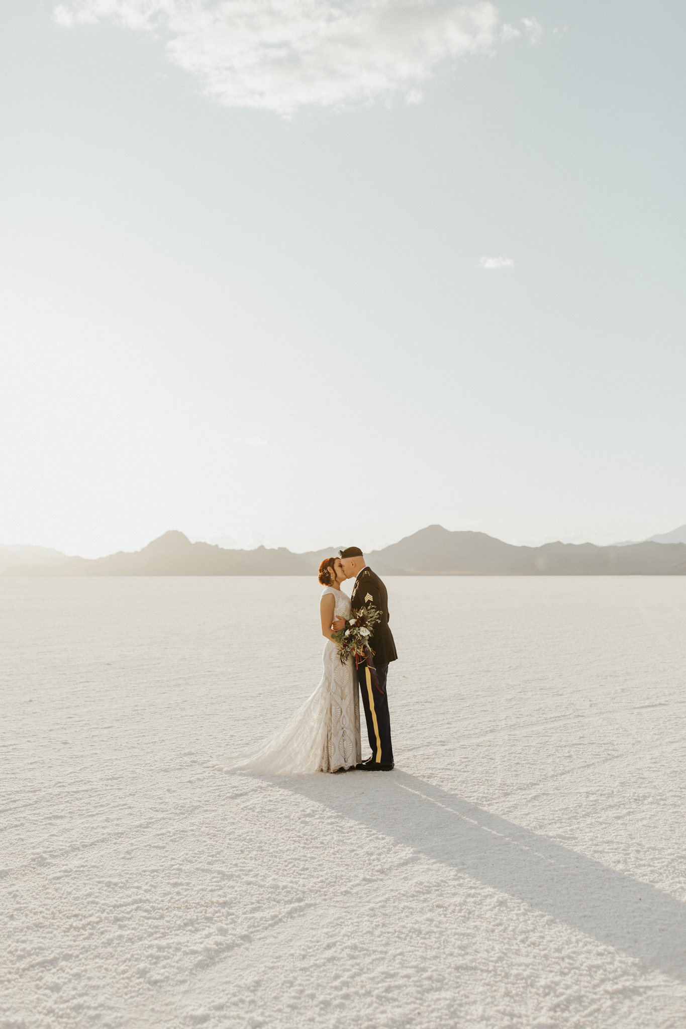 Utah Bonneville Salt Flats Wedding