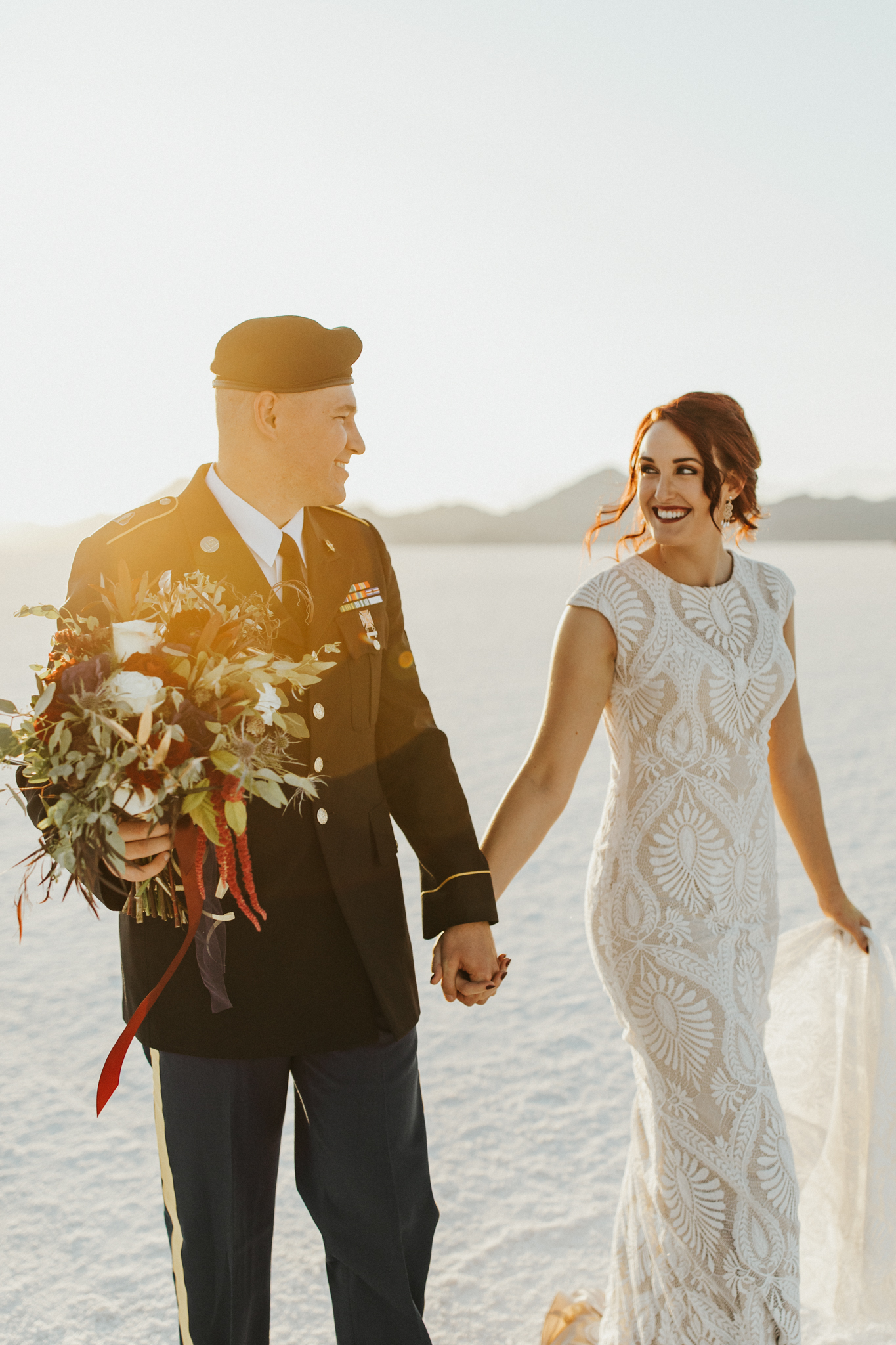 Utah Bonneville Salt Flats Wedding