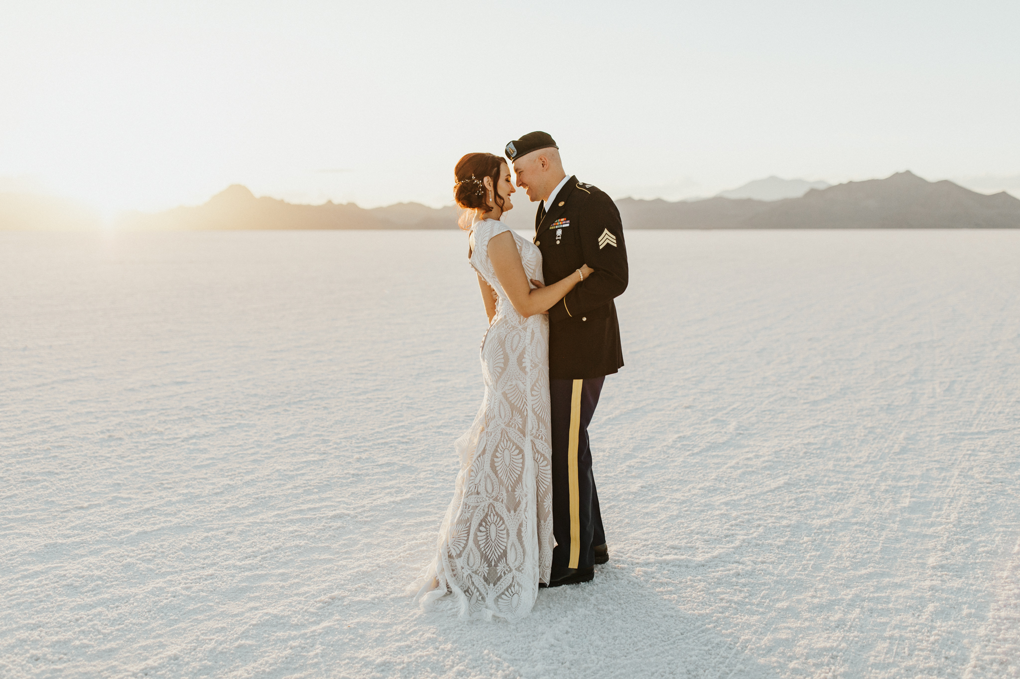 Utah Bonneville Salt Flats Wedding