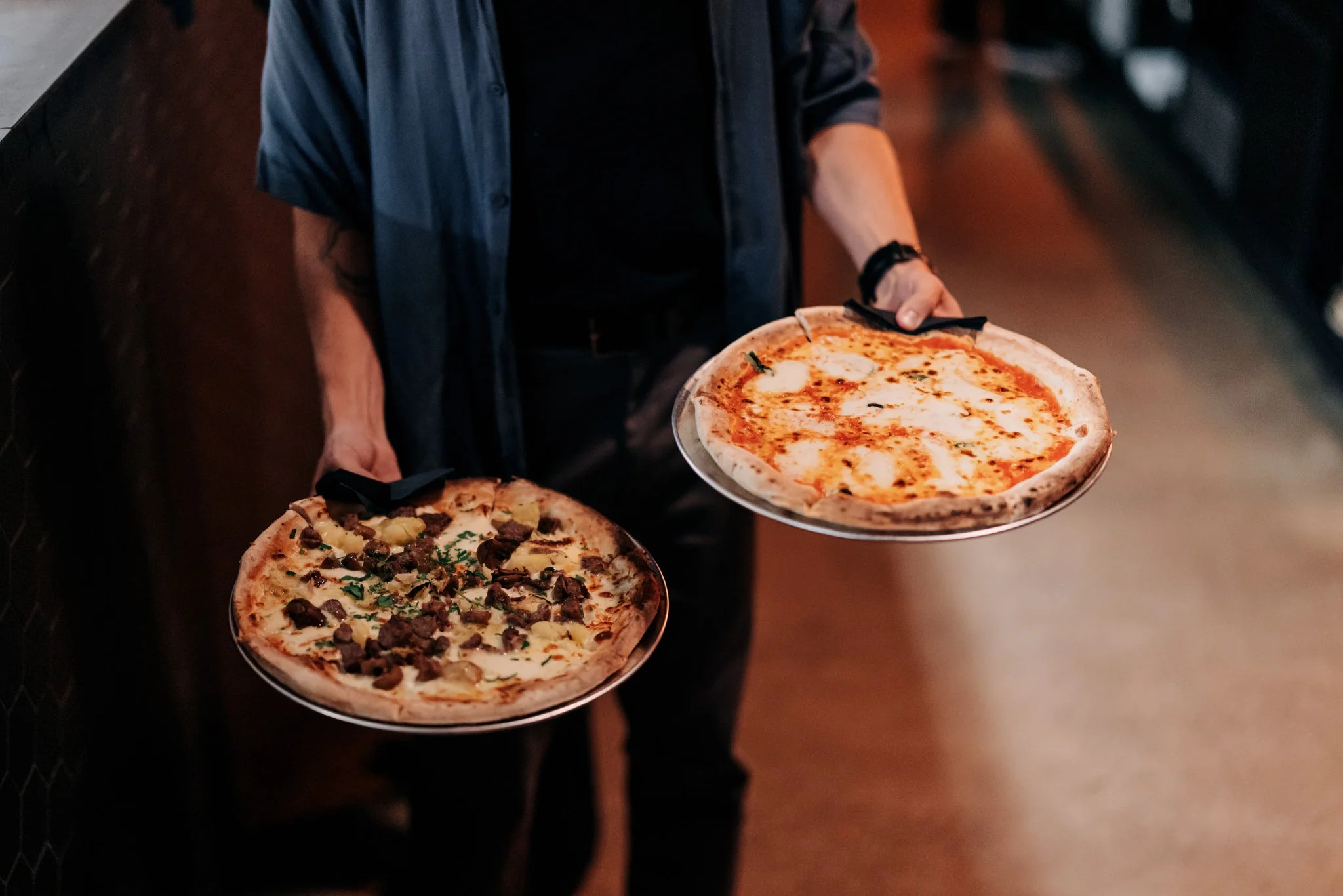 Wood-fired, crispy, and loaded with flavour &mdash; pizza nights are always better at Parry St Garage #parrystgarage