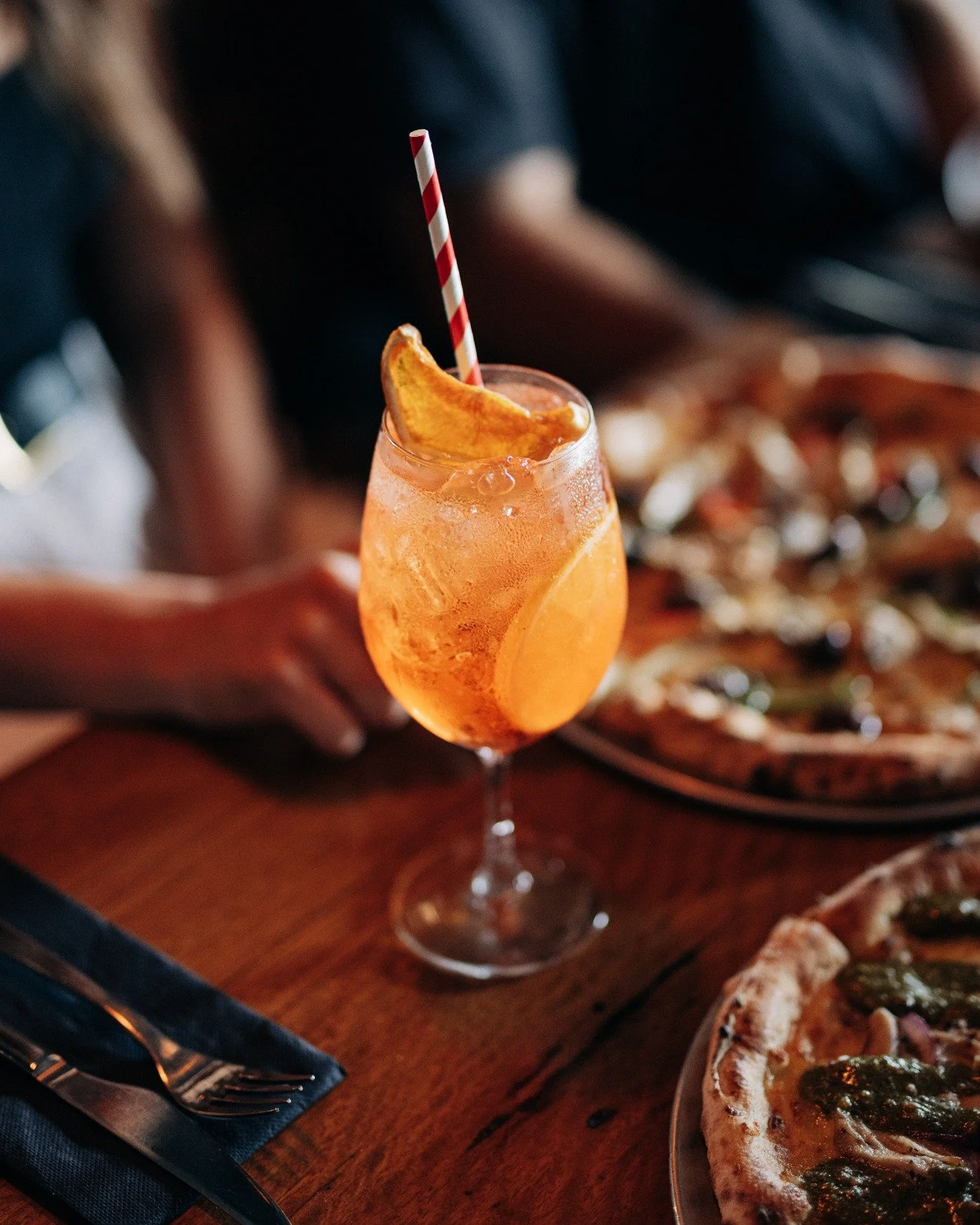 Pizza and a spritz? Pasta and wine? What's your perfect pair? #parrystgarage