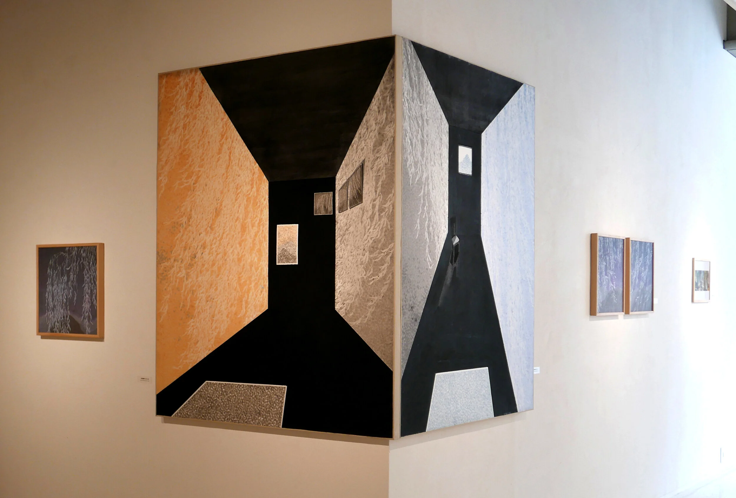  Installation view, "Butterfly's Path between the Willows," GalleryDos, Seoul, Korea, 2017     