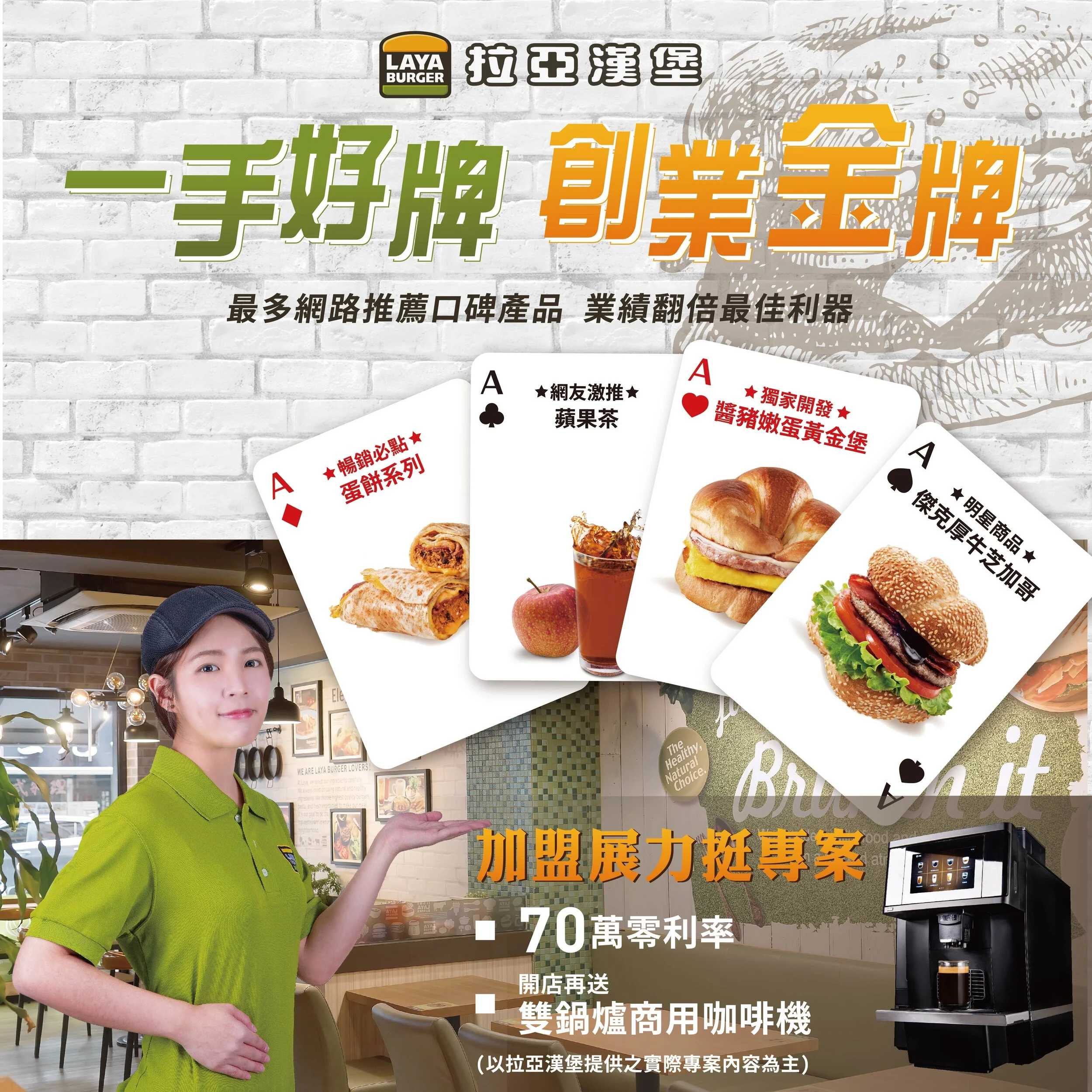 6/25-6/28台北夏季加盟展-一手好牌創業金牌