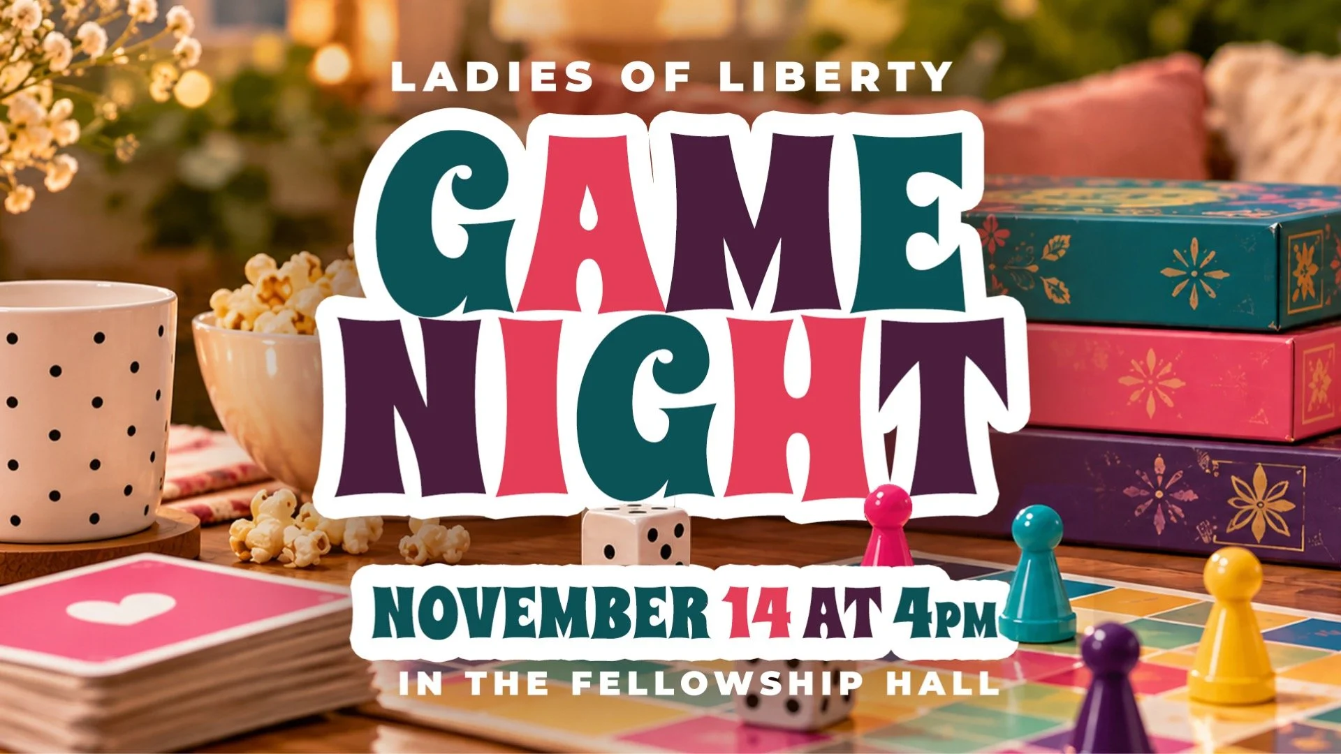 Women's Ministry Game Night