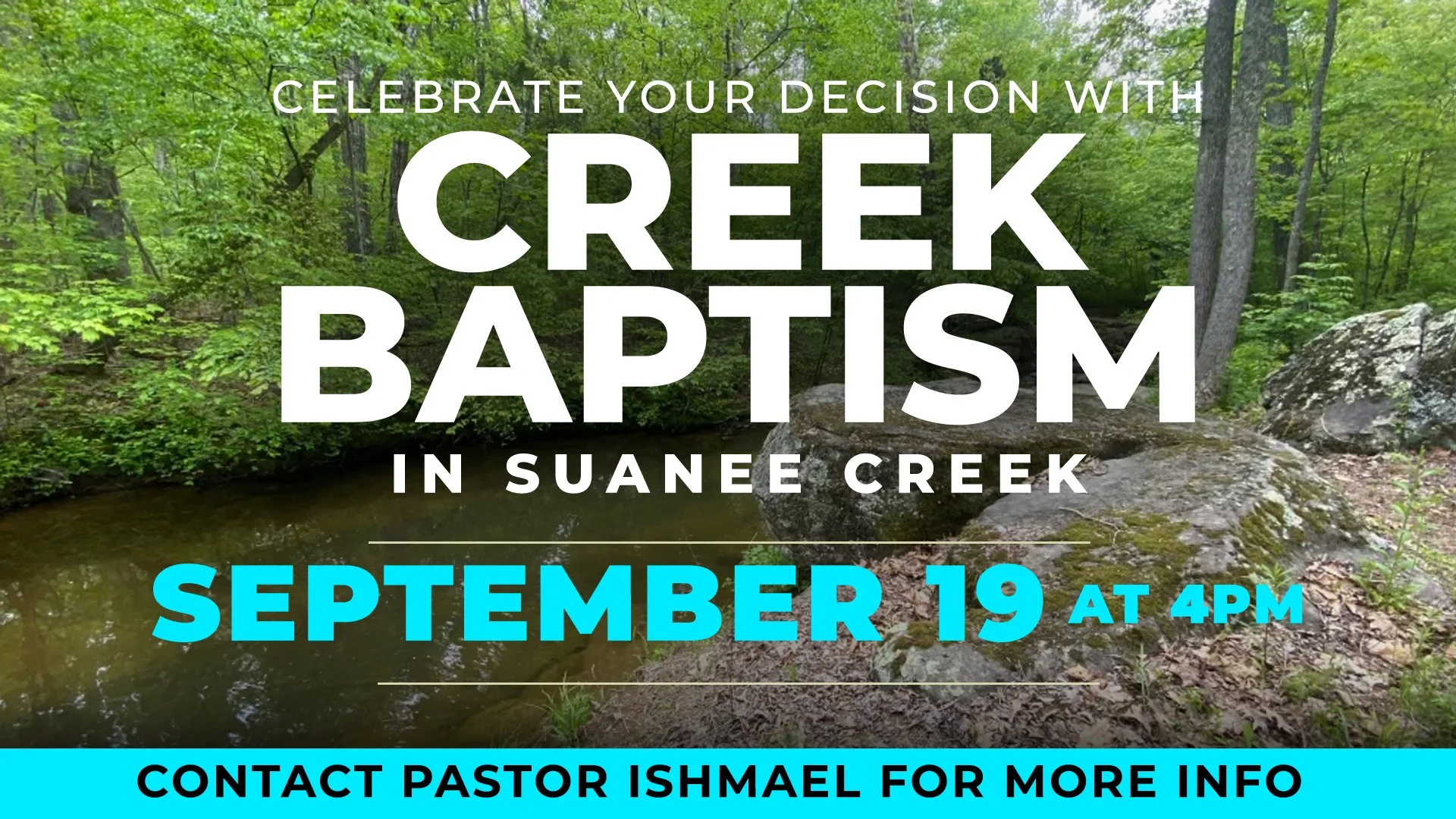 Creek Baptisms