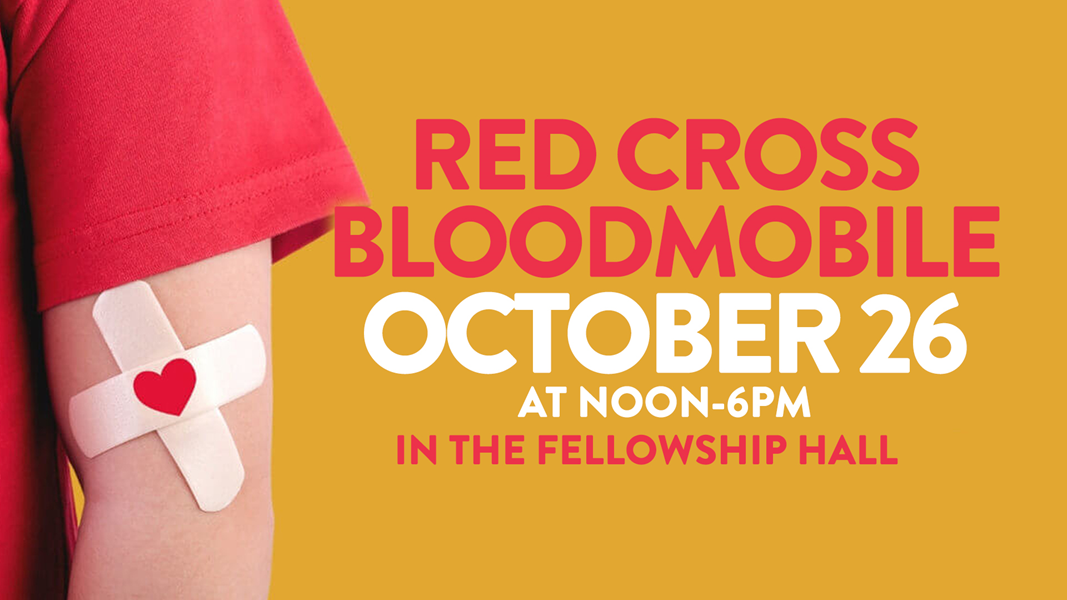 Red Cross Blood Mobile
