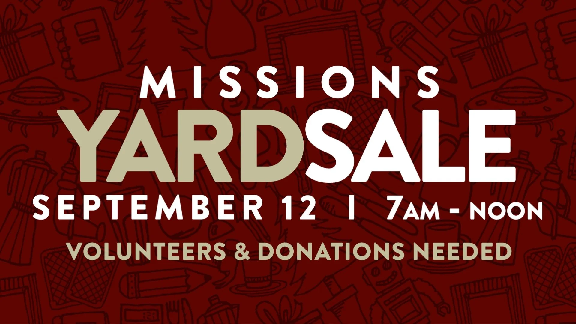 WMU Yard Sale
