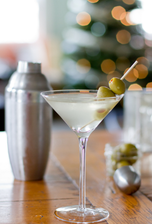 SOUTH FORK DIRTY MARTINI (SERVES 2) 6 oz South Fork Vodka Dash of Dry Vermouth 1 oz olive juice 1 cup of ice 3 Olives (We like them stuffed with cheese) Combine vodka, dry vermouth and olive juice in a cocktail mixing glass. Fill with ice and stir until chilled. Strain into a chilled martini glass. Garnish with three olives on a toothpick.