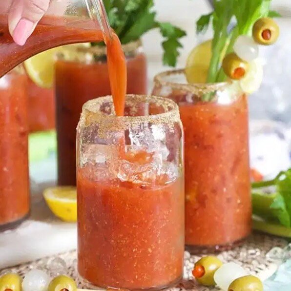 Let's start the new year off on a delicious note. 
Thank YOU for all your support this wild year. Bring on 2021!

If you wanna make it really easy on yourself try our favorite locally made Cirino's Bloody Mary Mix and just add some fun garnishes. 

C