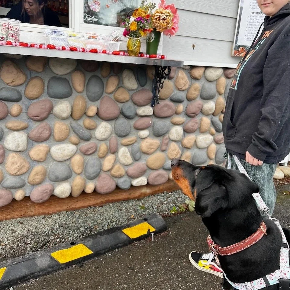 Rylee Gets Her First Pup Cup