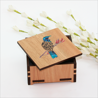 Trinket Box Sm Square - Filagree Tui $34.00.png
