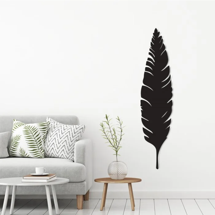 Feather - black - Steel - Large $200 100cmx23cm- Small $162 75cm x 17cm .jpg