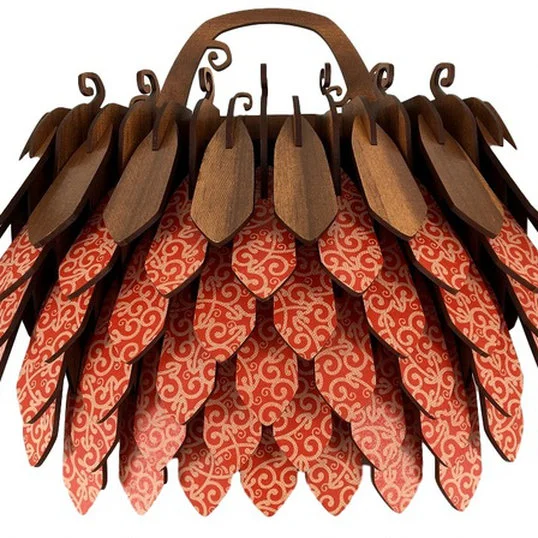 Kete Red - Koru $172 31cmx27cm.jpg