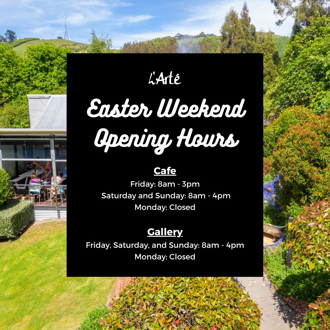 Easter Weekend Hours! Open Friday, Saturday, and Sunday. Closed Monday. Hope to see you this long weekend! 🐰
