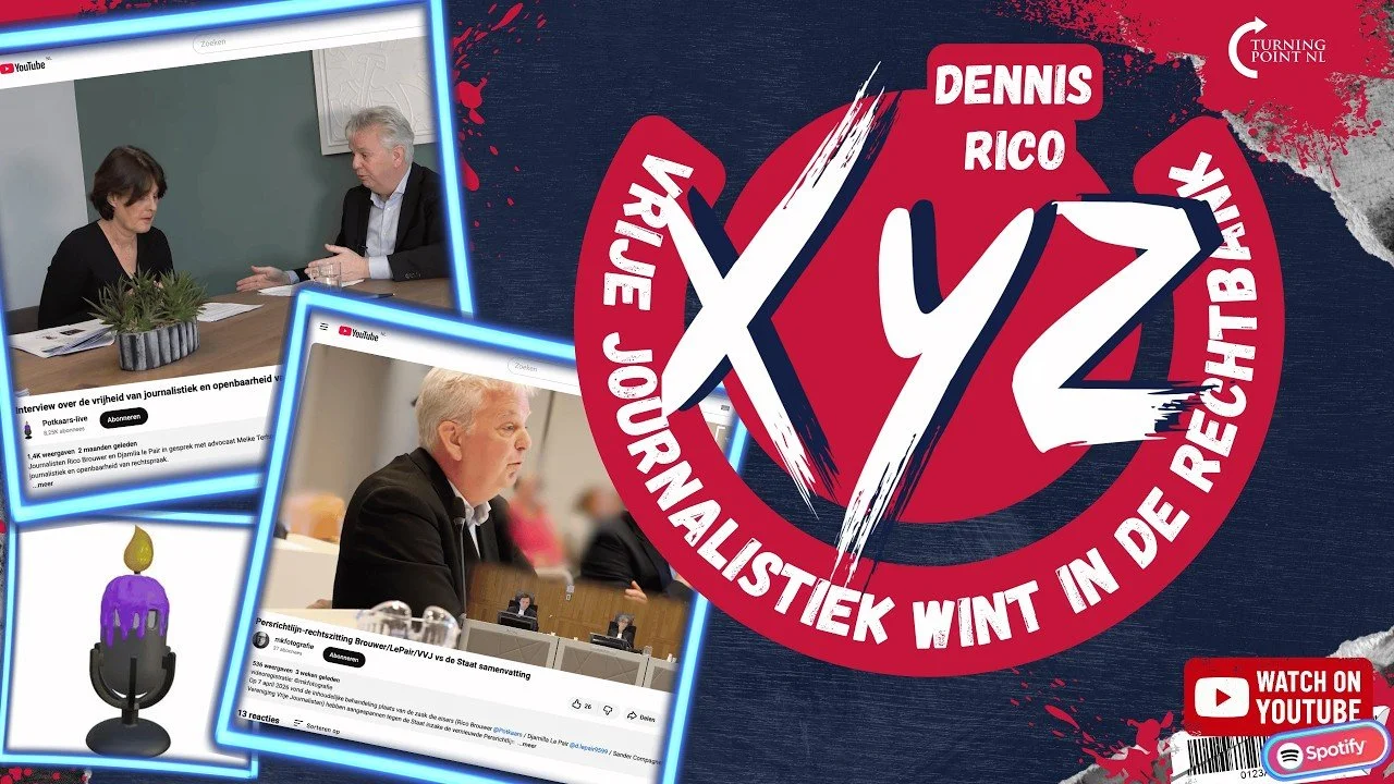 Rico Brouwer vs. de Staat: Vrije Journalistiek Wint in de Rechtbank | XYZ de Podcast Ep. 9