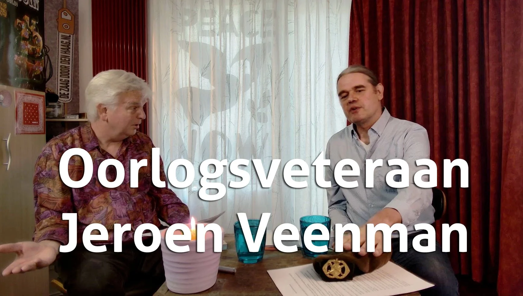 Veteraan Jeroen Veenman: "in een oorlog is er geen goed of kwaad, er zijn alleen maar slachtoffers"