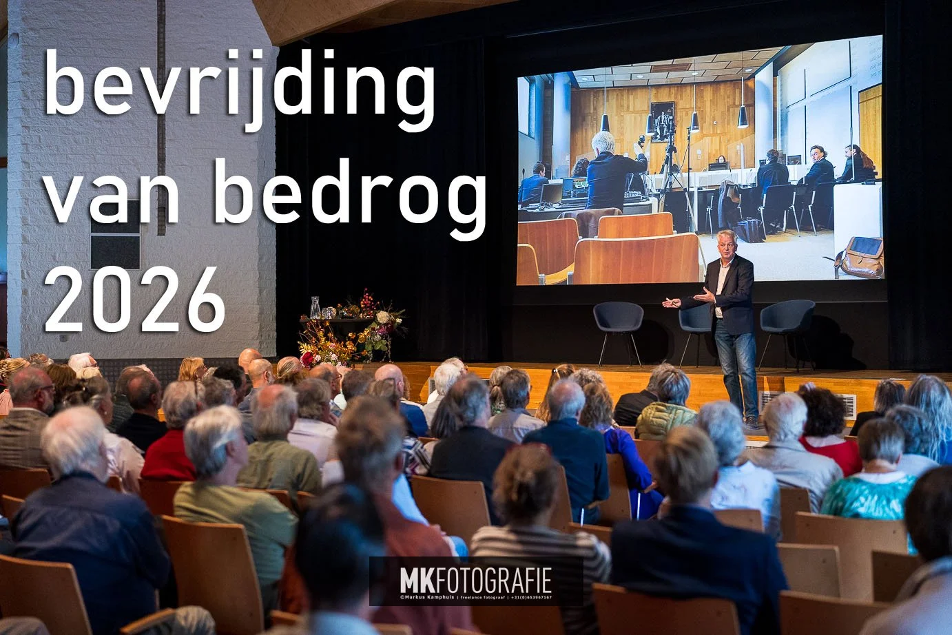Persvrijheid heeft gewonnen in de rechtszaal - Presentatie Rico Brouwer op Bevrijding van Bedrog 2026