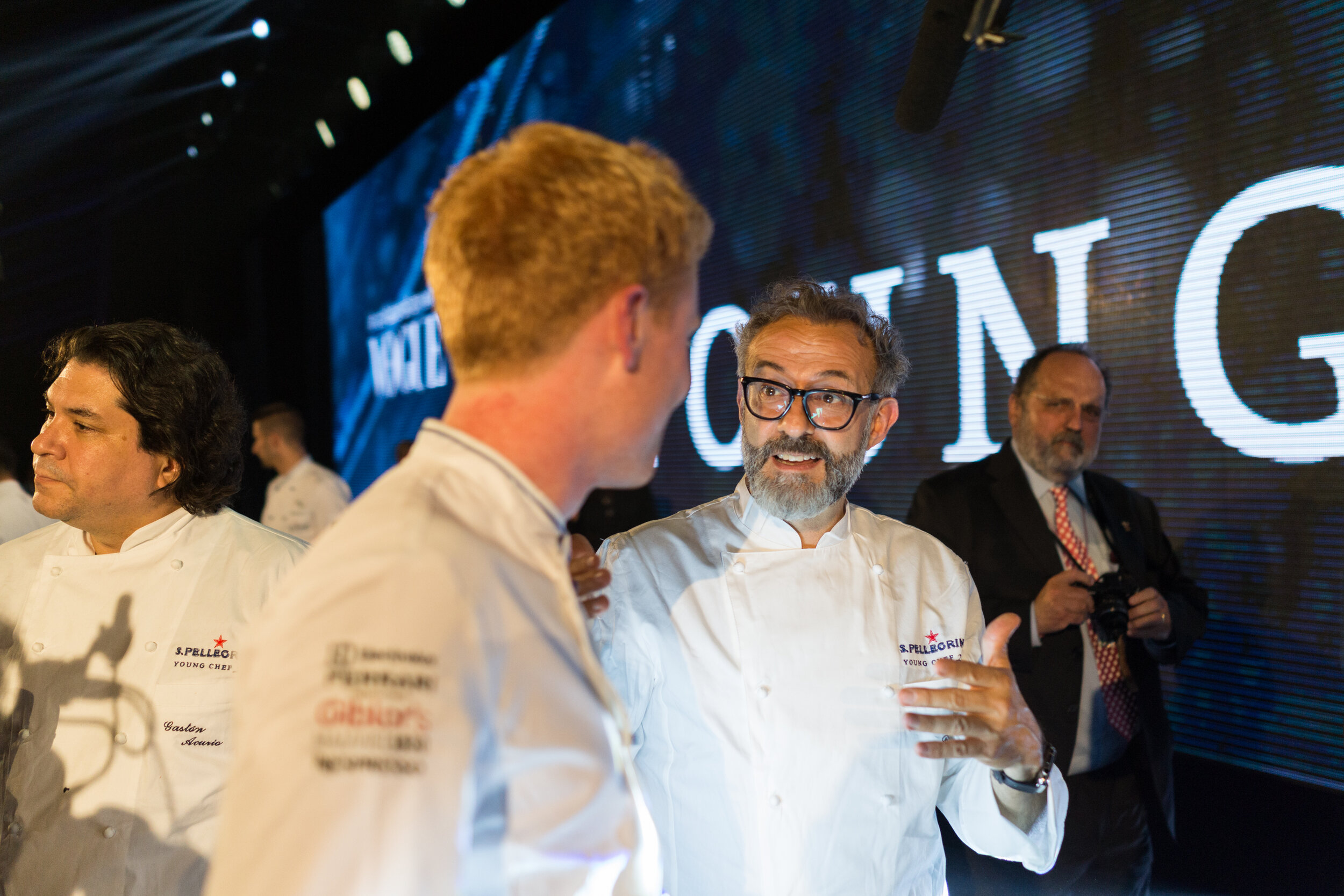 Mark and Massimo Bottura, Milan, Italy