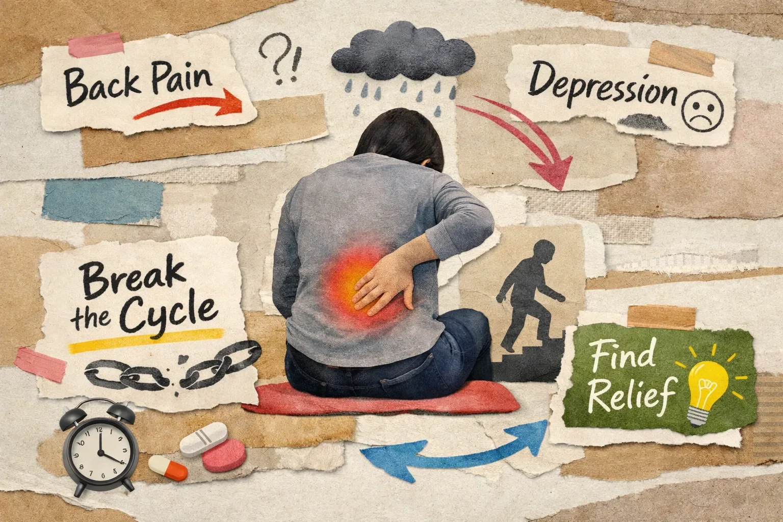 Chronic Back Pain and Depression: 8 Proven Ways to Break the Cycle Naturally