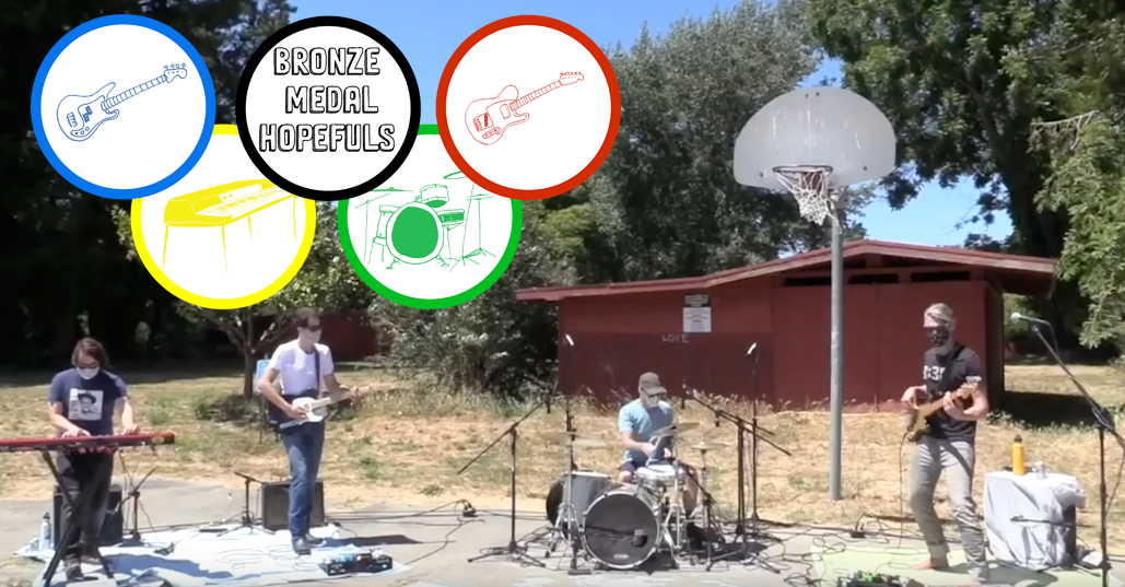 Bronze Medal Hopefuls Live Set on a deserted basketball court in Bloomfield