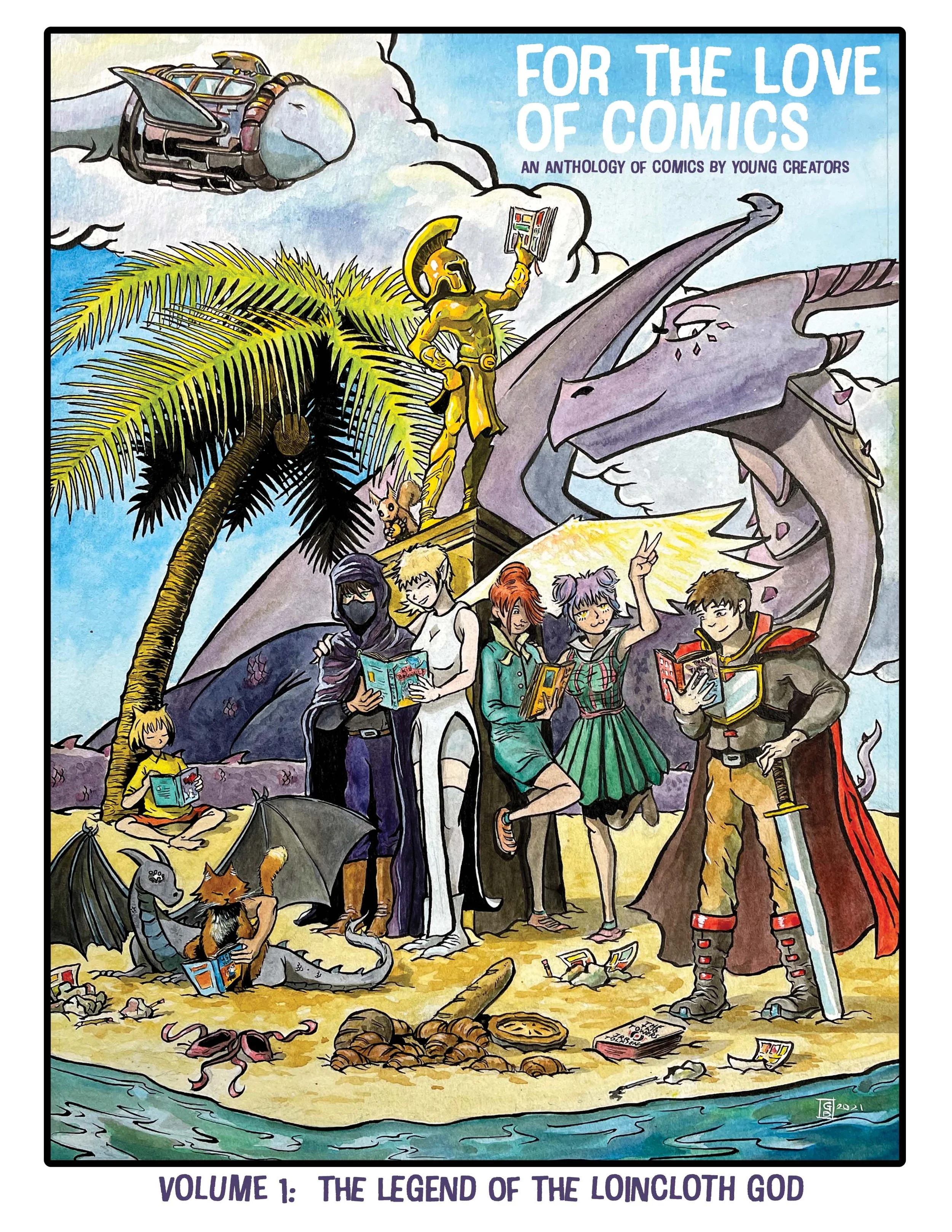 COMICS ANTHOLOGY PUBLISHED!