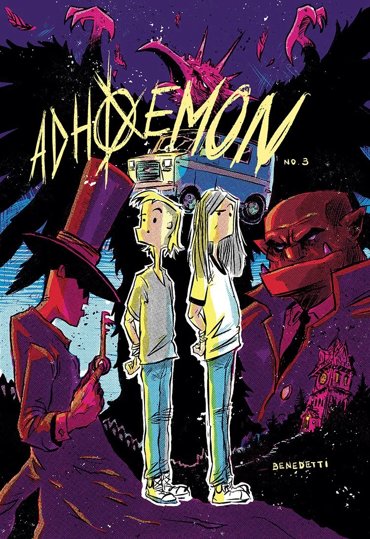 ADHDemon Issue 3 out next week + FREE COMIC BOOK DAY!