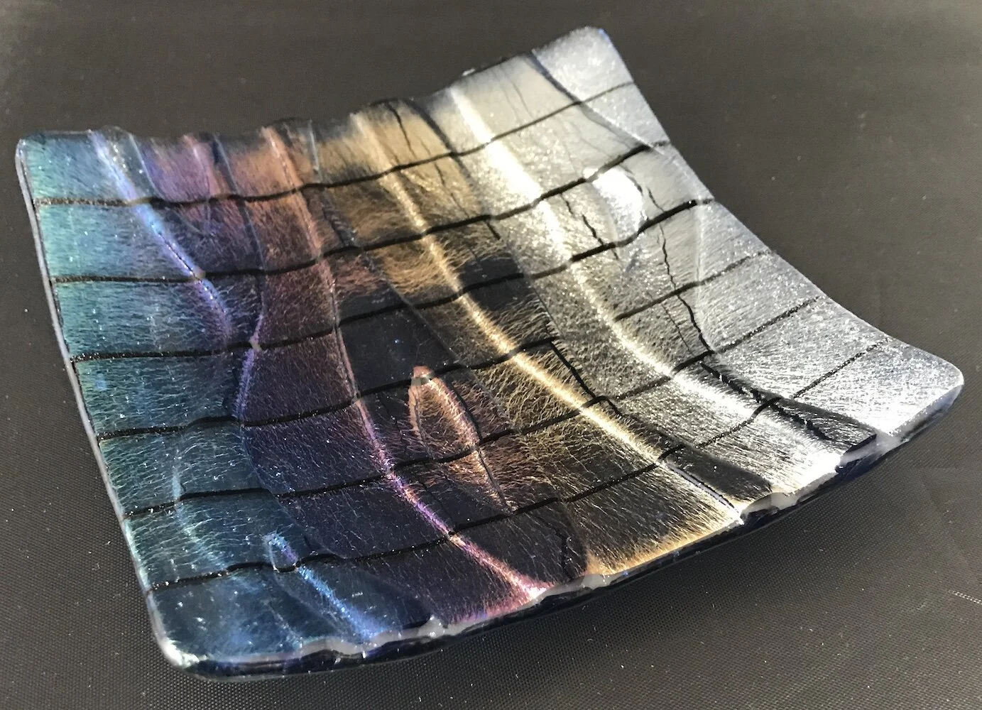 rainbow iridised carved bowl.jpeg