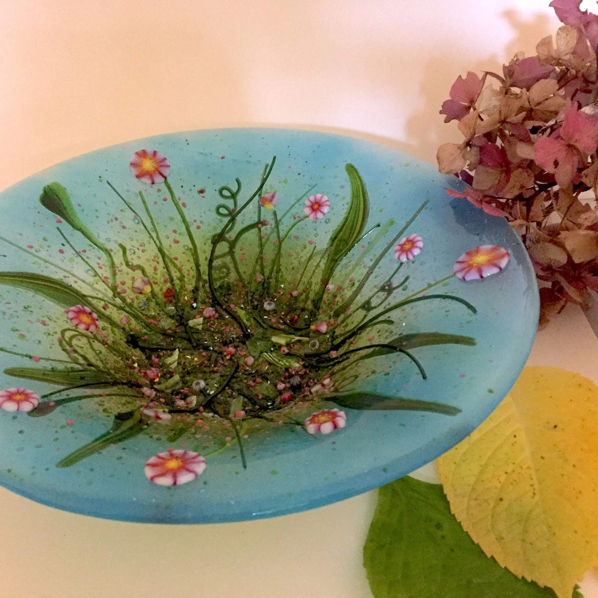 Pink flower meadow glass bowl c.jpeg