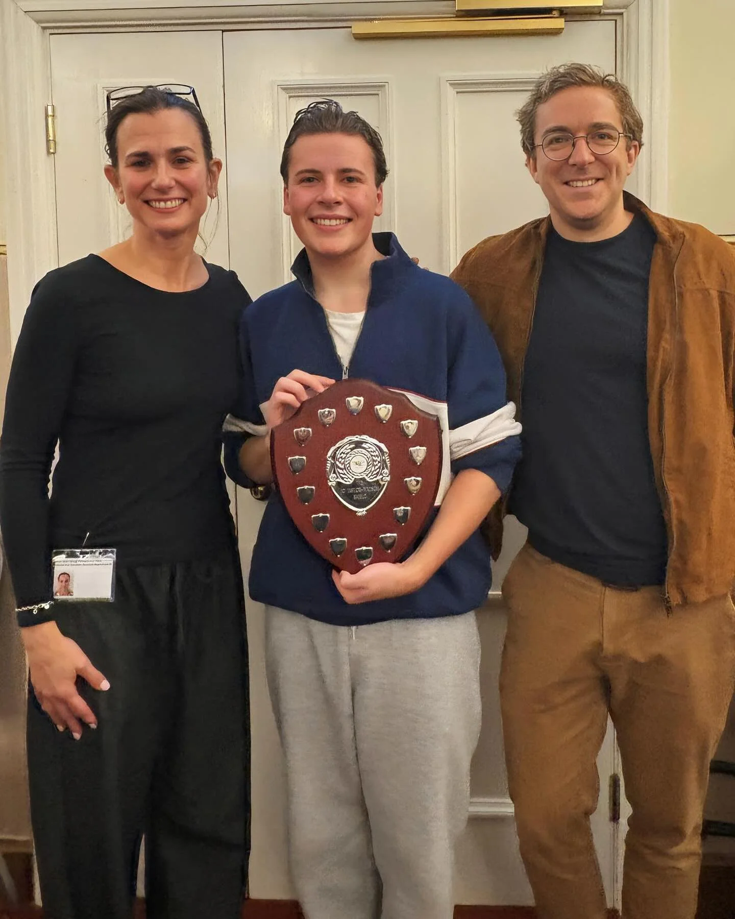 We are thrilled to announce the winner of the Jo Taylor-Watson Shield for 2025 is Olly R.

The shield is a new award for our Youth Group, presented after our last show of the season in memory of our dear friend and company member, Jo. 

Olly is pictu