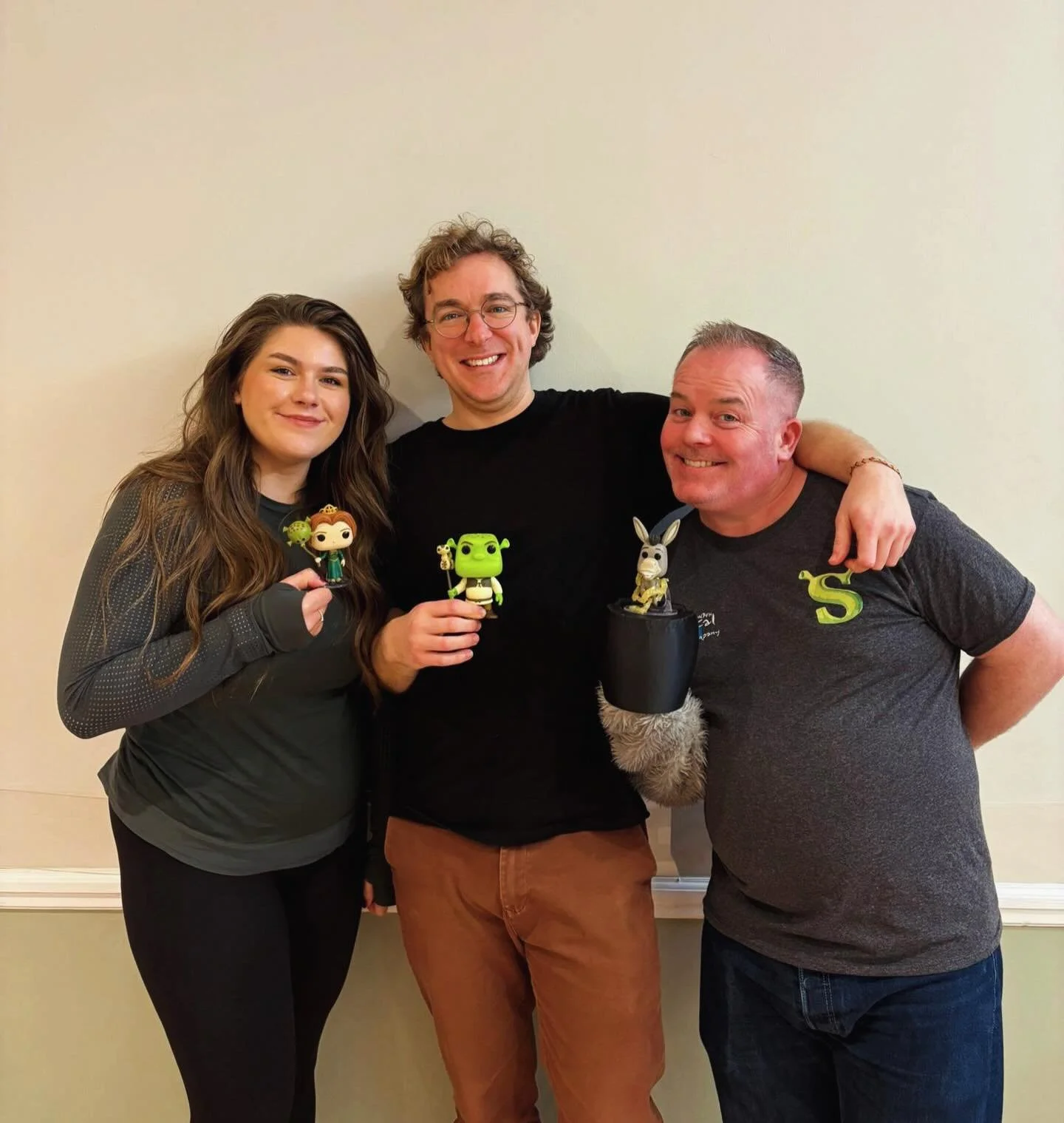 Fiona, Shrek &amp; Donkey are bursting with ticket news but it&rsquo;s top secret until Saturday morning 🤫 stay tuned and get ready for the big reveal! (Turn on notifications so you don&rsquo;t miss out 🎉)... #shrek #shrekthemusical #saffronwalden 