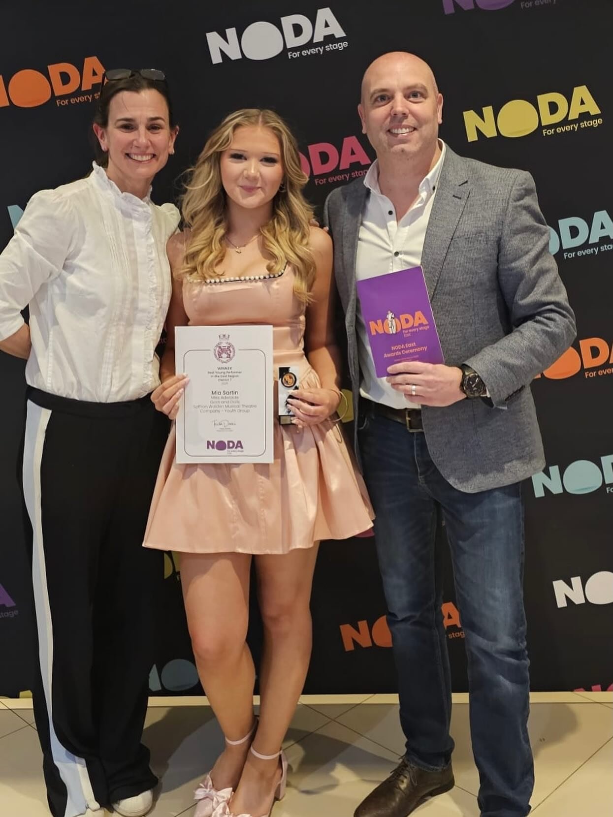 Huge congratulations to Mia, who won Best Youth Performer in district 7 at the NODA East Awards yesterday. We are so proud of her! 

@nodapics 

#saffronwalden #noda #youthperformance #youngtalent