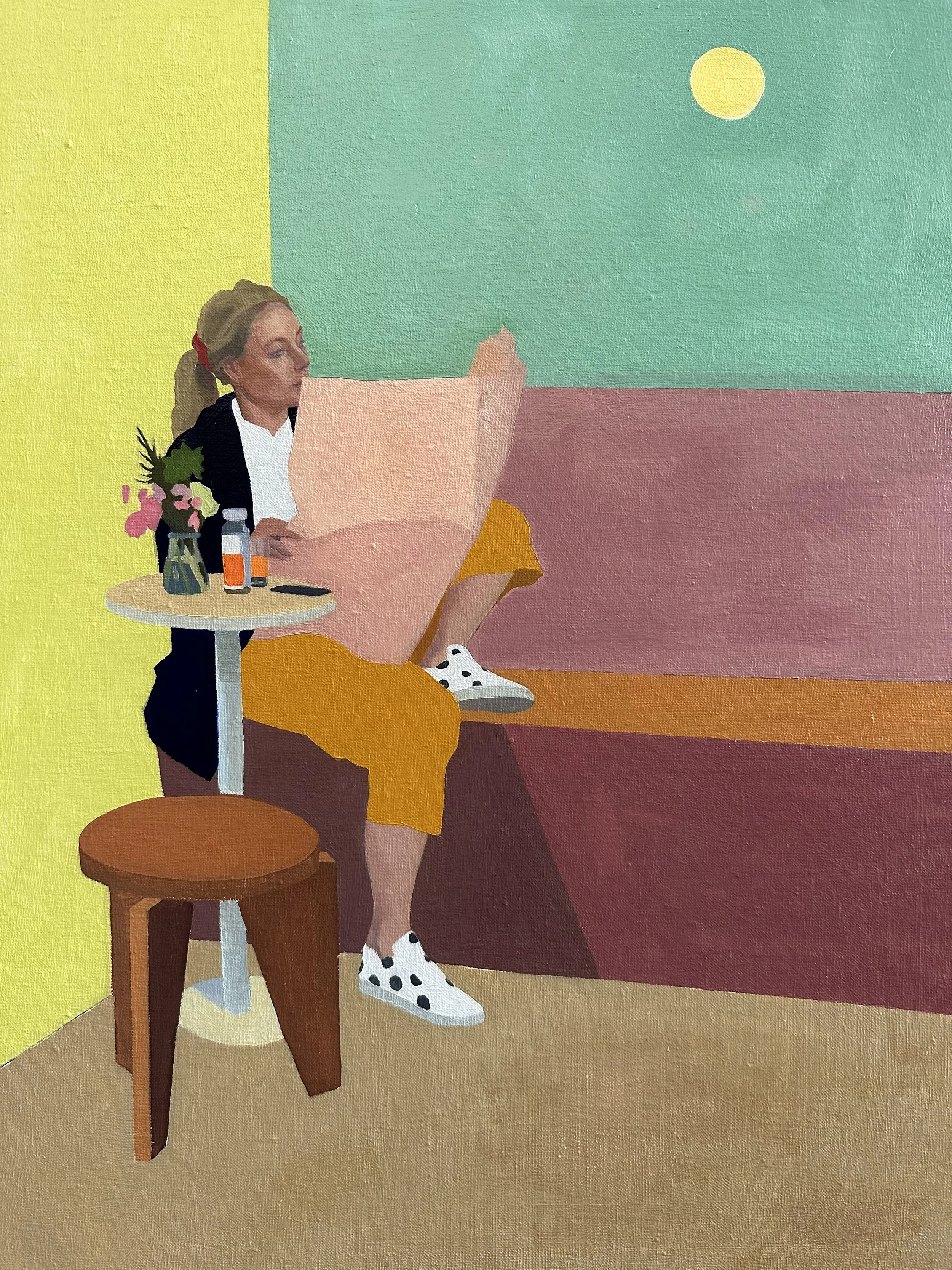 Lady in a Cafe