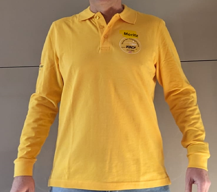 Langarm Polo-Shirt (Größen S,M,L,XL,XXL)