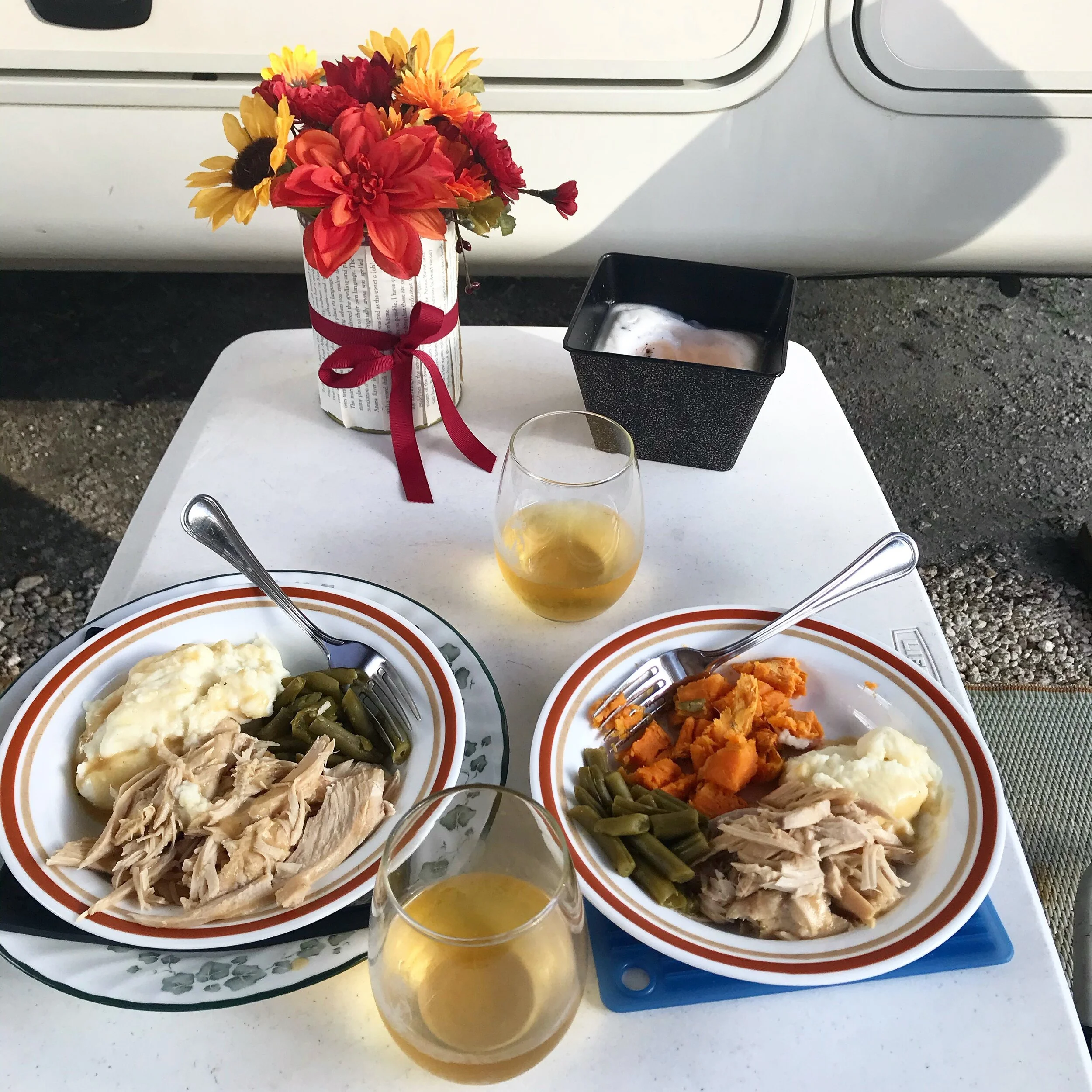 Thanksgiving dinner for two