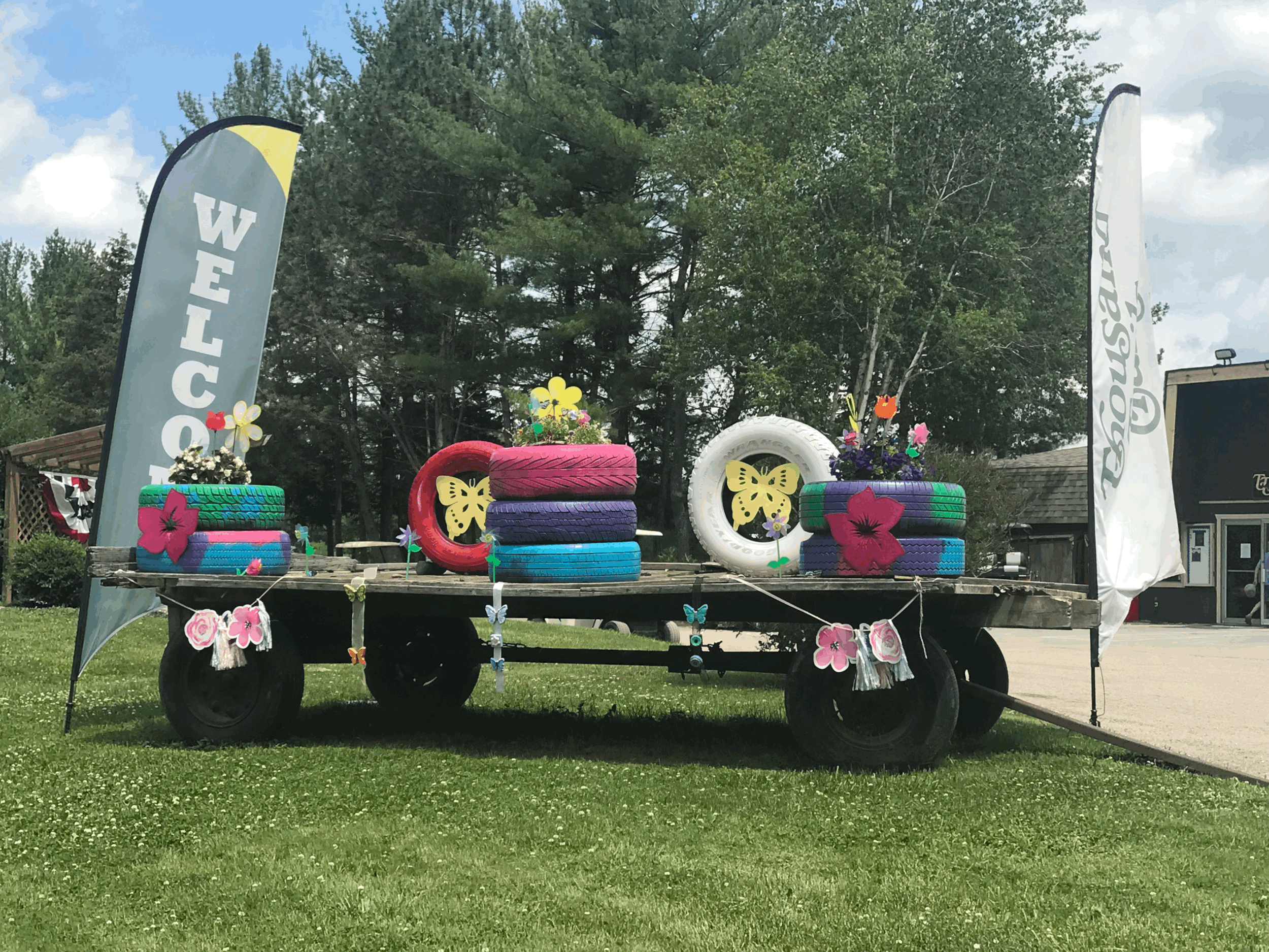 Entrance to St. Clair Thousand Trails