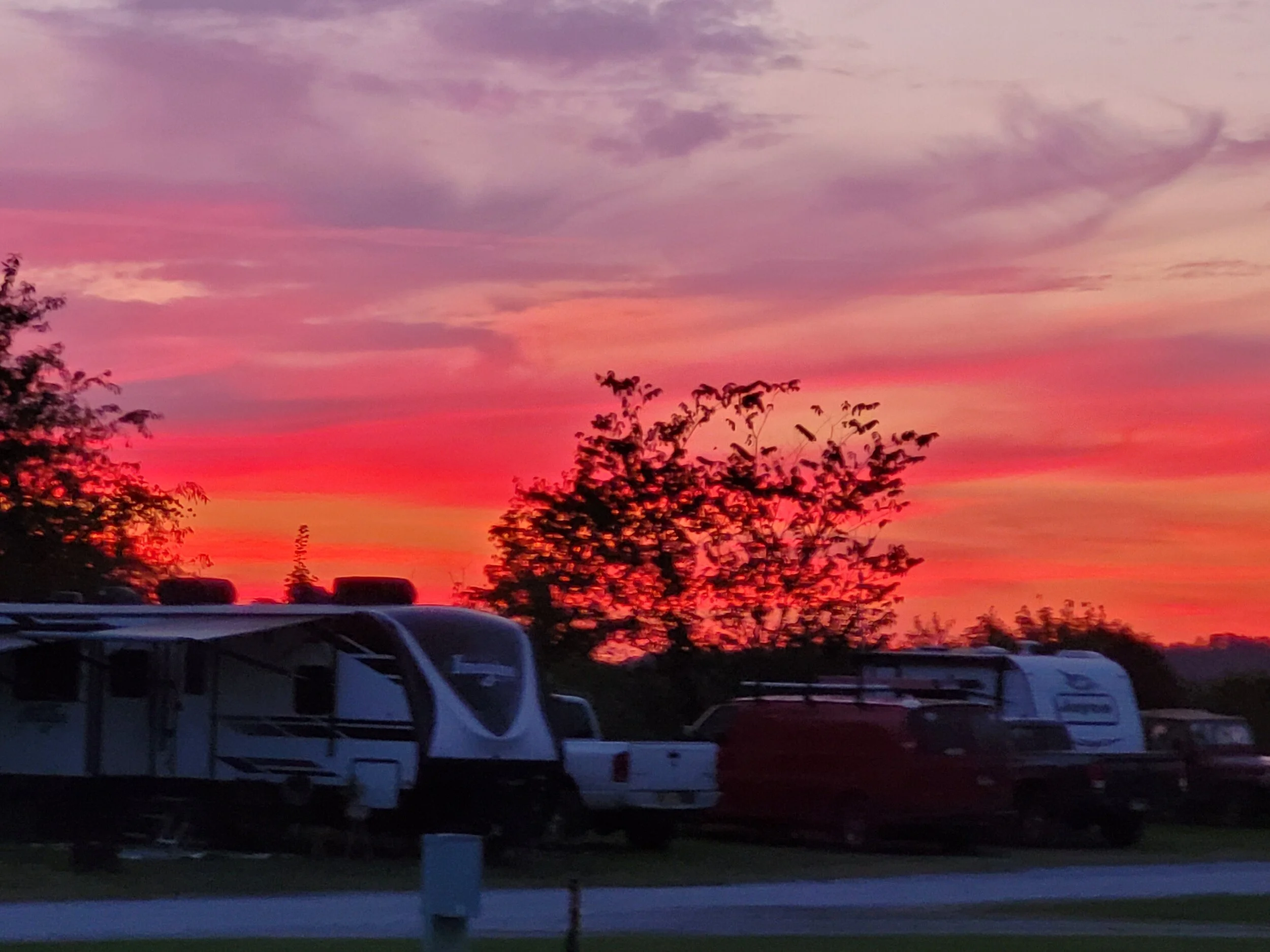 Enjoying our Hometown Visit