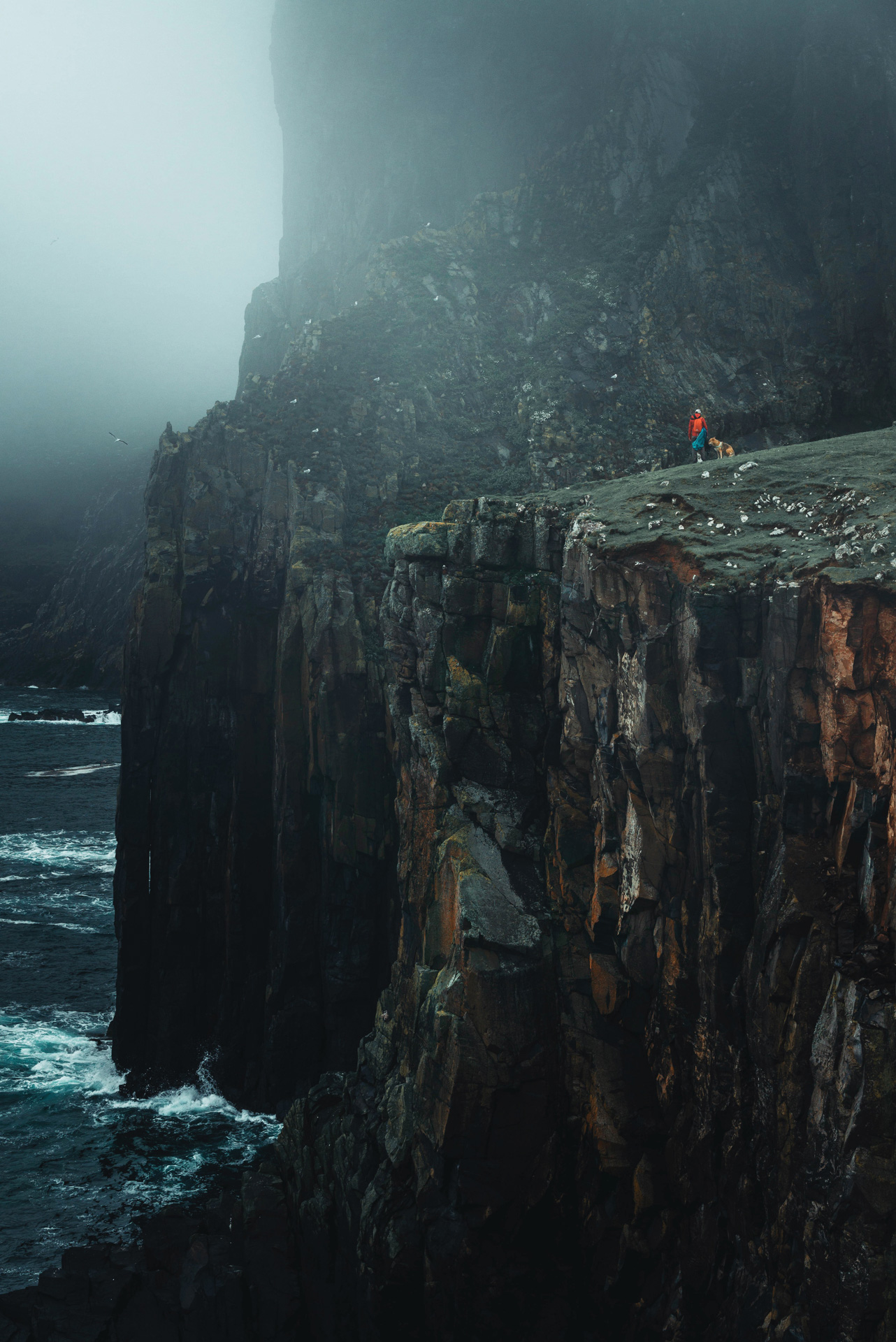 cliff at the neist point