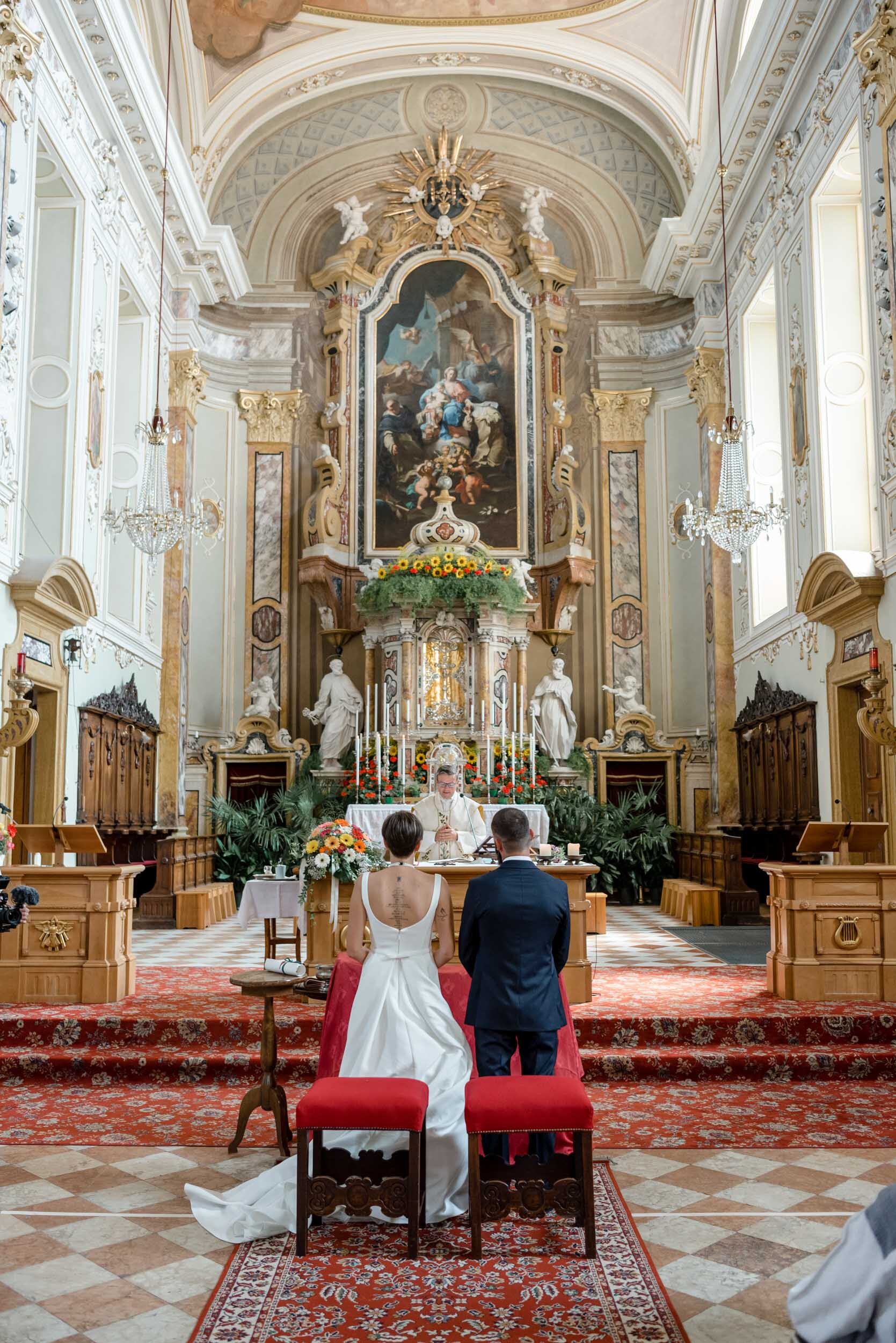 Foto chiesa caldaro matrimonio 