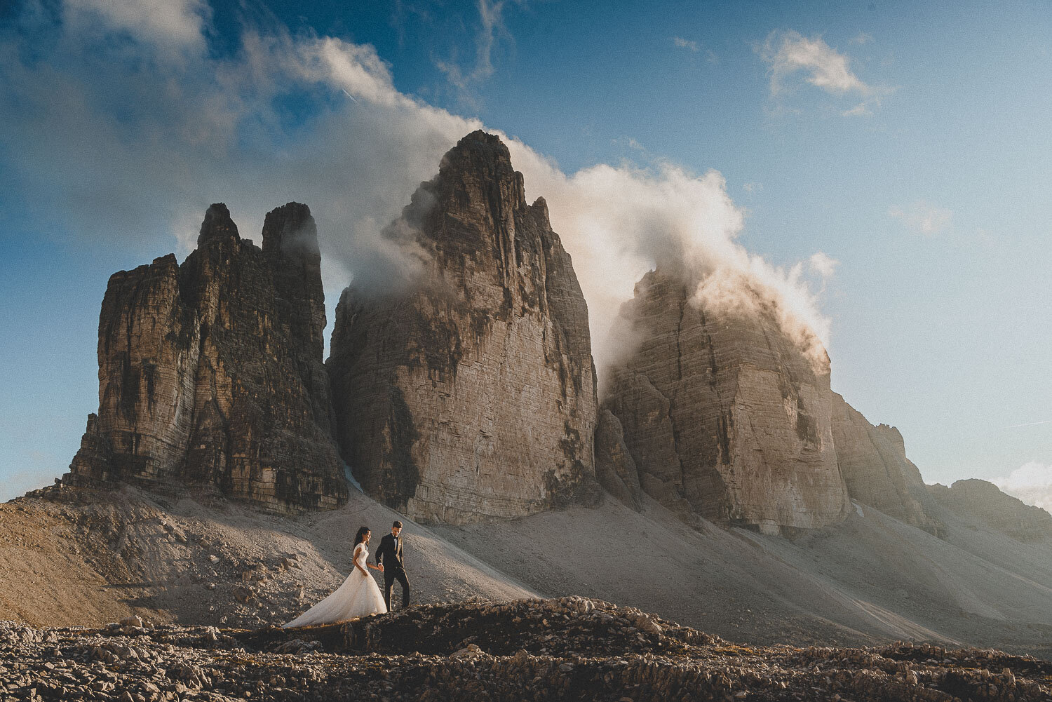 sposi tre cime 