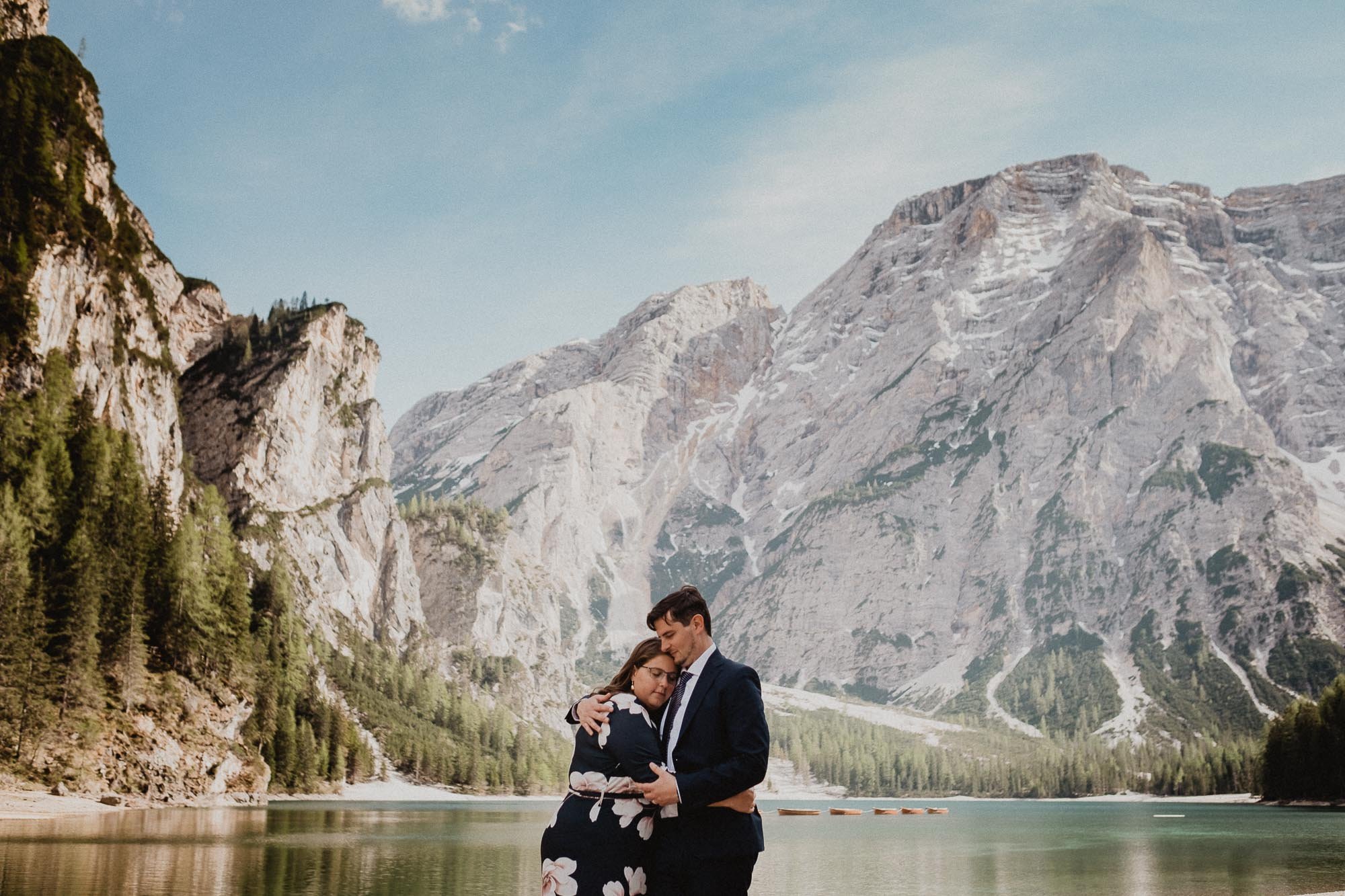 Wedding Proposal: Surprise @ Braies Lake