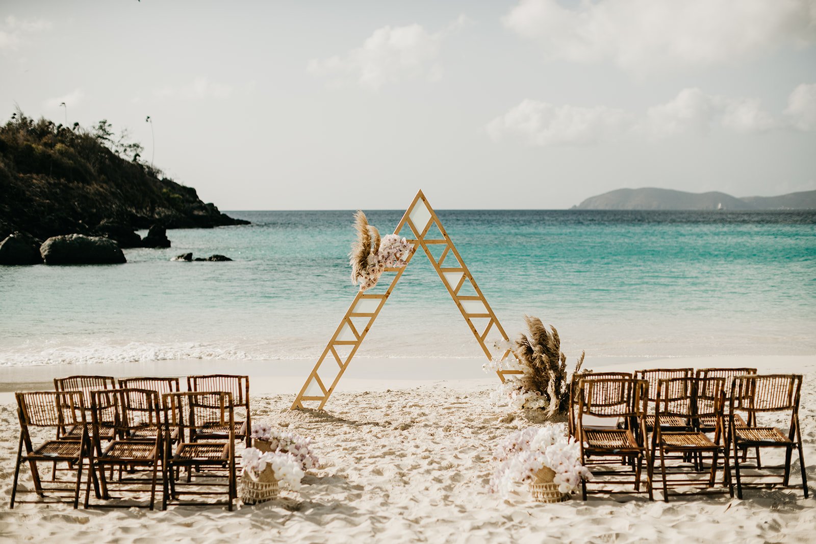 Prismatic Caribbean Wedding