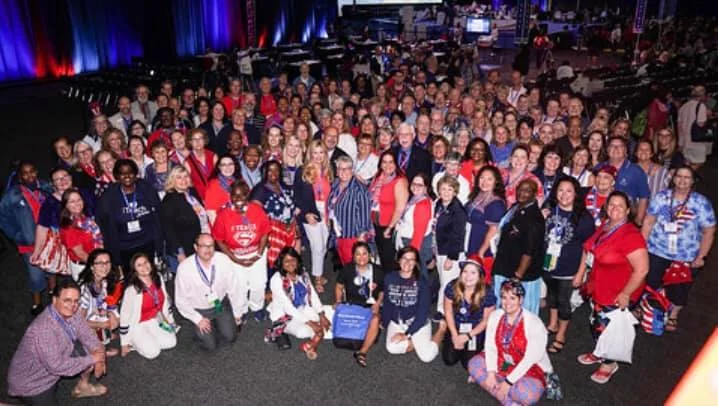 Michigan delegation in Houston