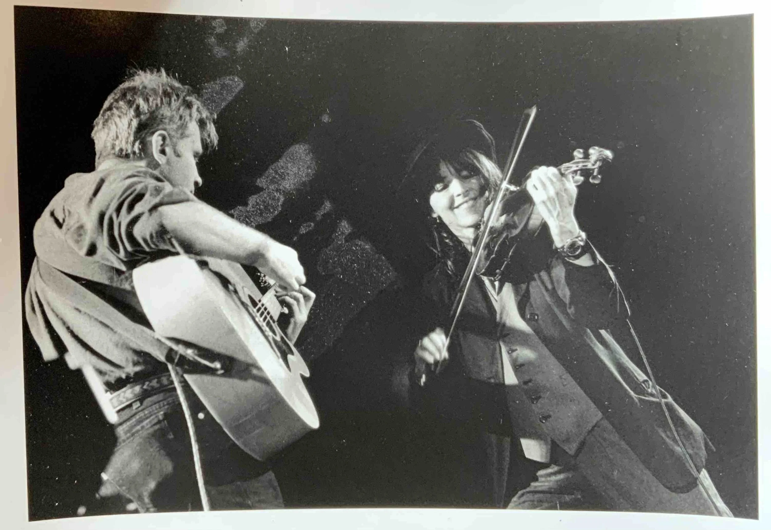 Mindy Jostyn and Peter performing in the late 90'
