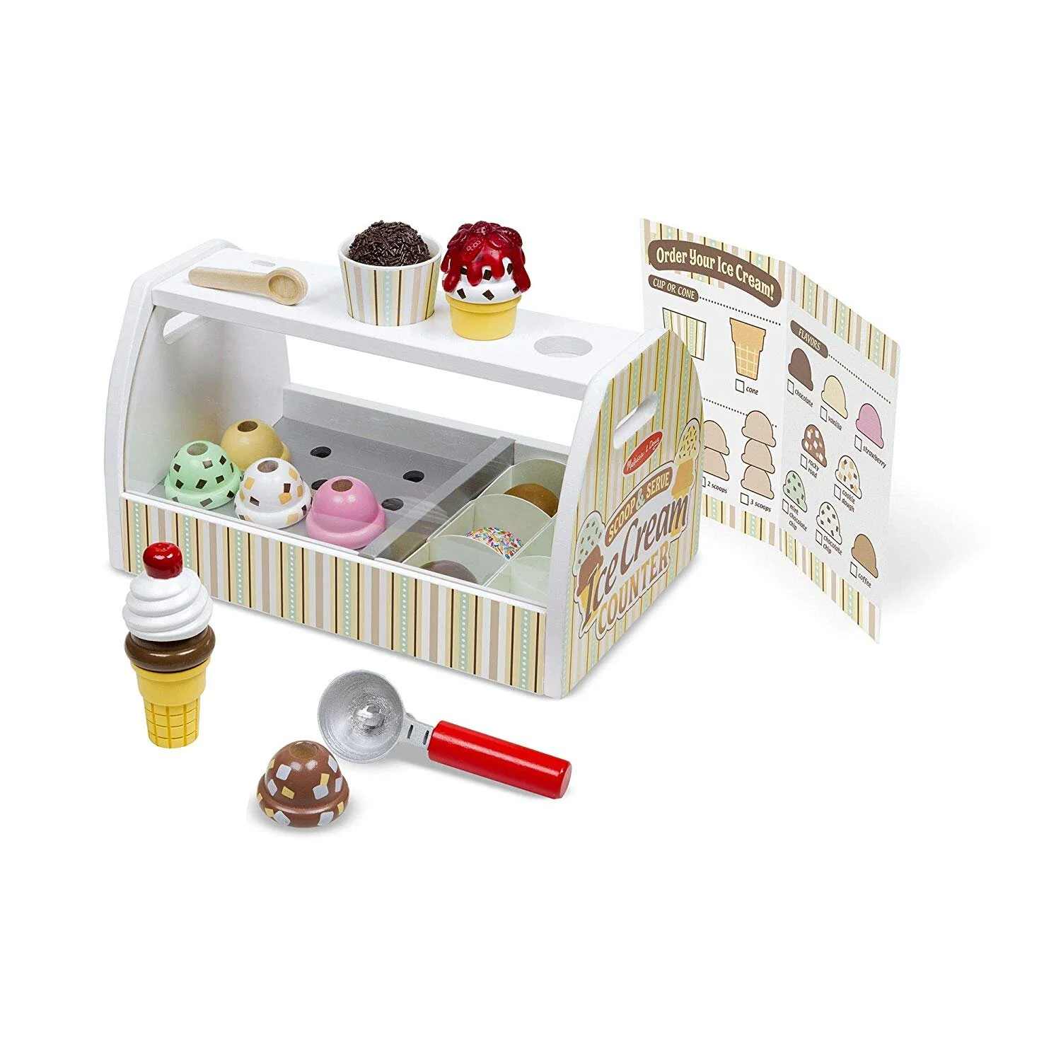 M&D Scoop & Serve Ice Cream Counter