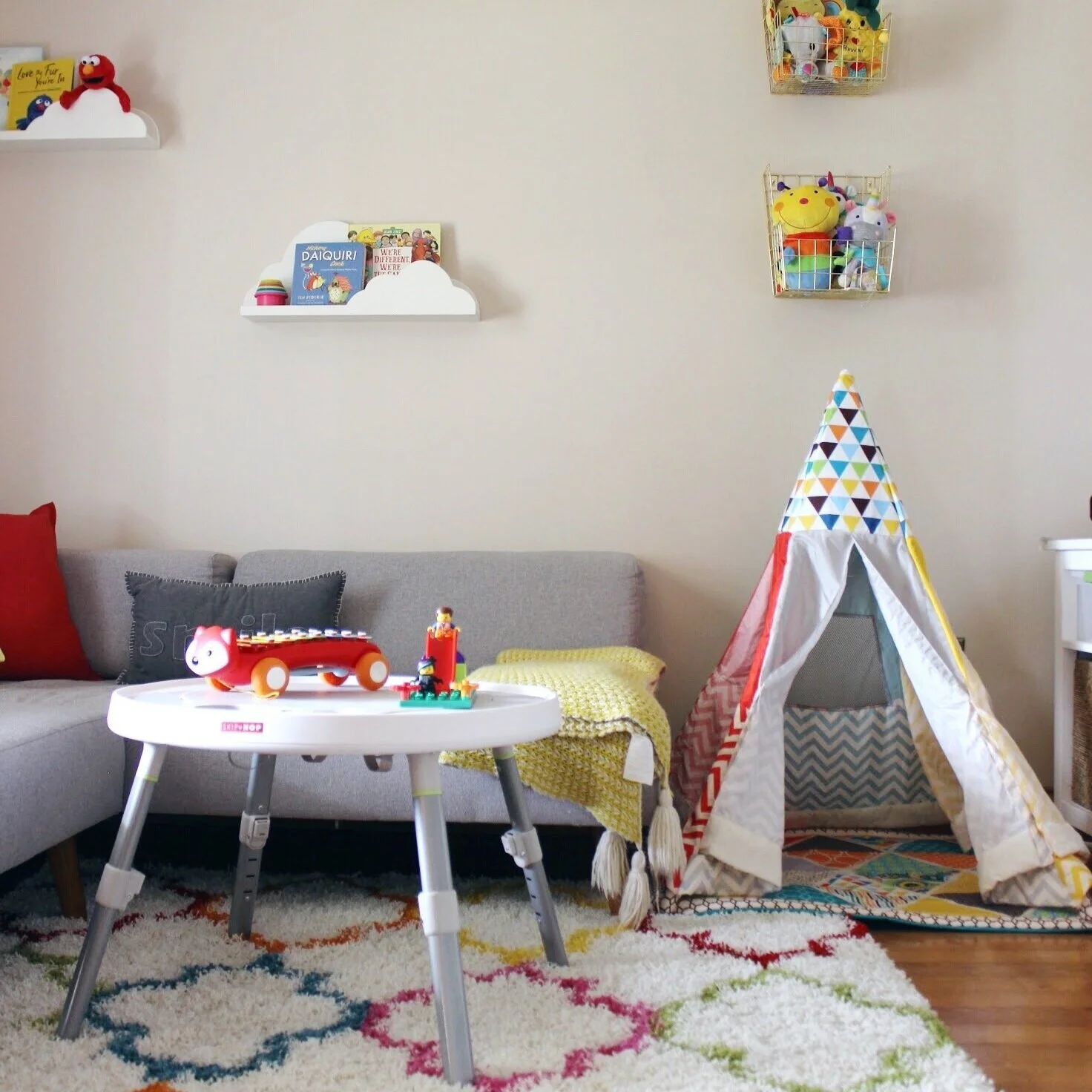 How to Design a Rainbow-Themed Playroom