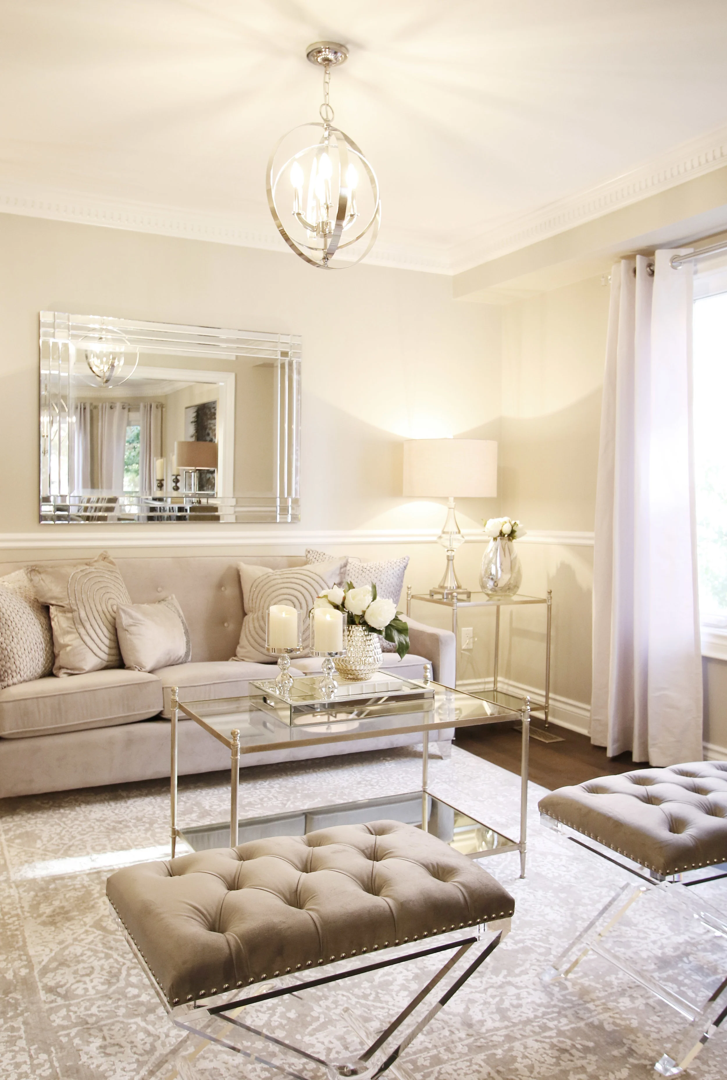 STUNNING LIVING ROOM MAKEOVER — KIMMBERLY CAPONE INTERIOR DESIGN