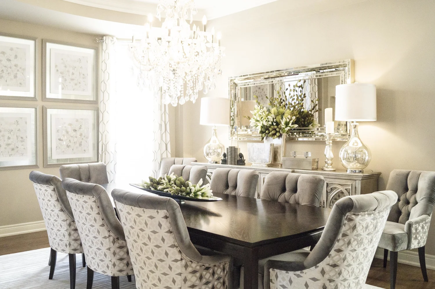 Glam Dining Room Makeover — KIMMBERLY CAPONE INTERIOR DESIGN