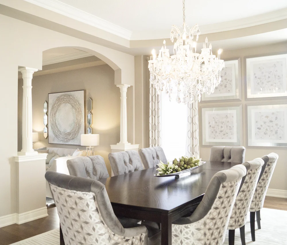 Glam Dining Room Makeover — KIMMBERLY CAPONE INTERIOR DESIGN